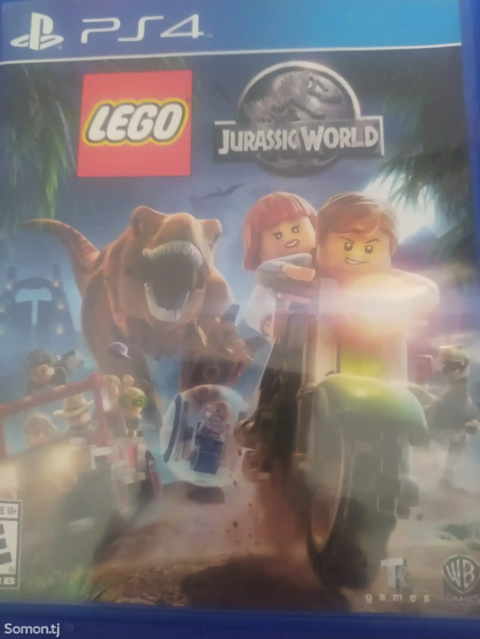 Диск на PS4 LEGO Jurassic world