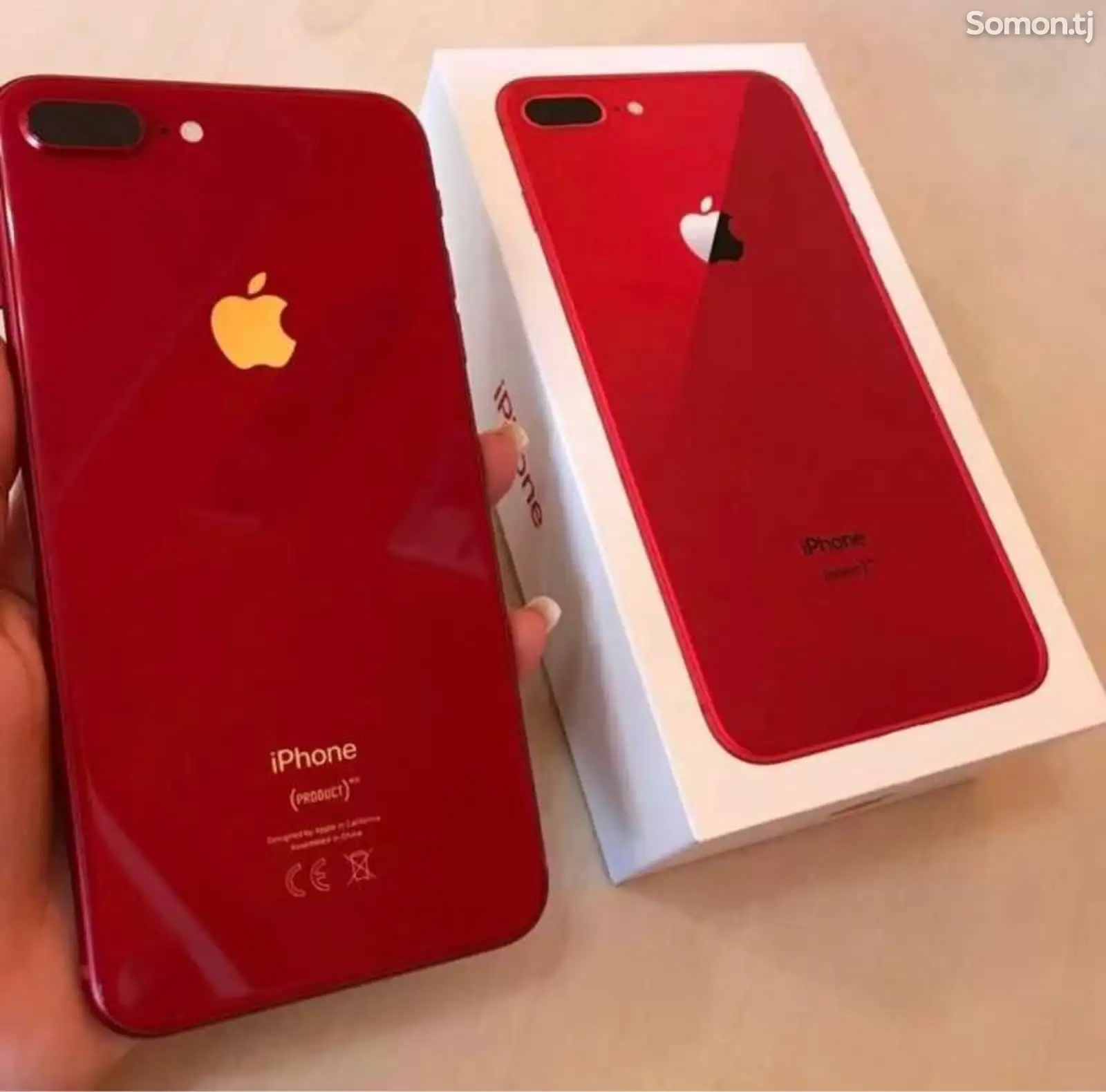 Apple iPhone 8 plus, 64 gb, Product Red-1