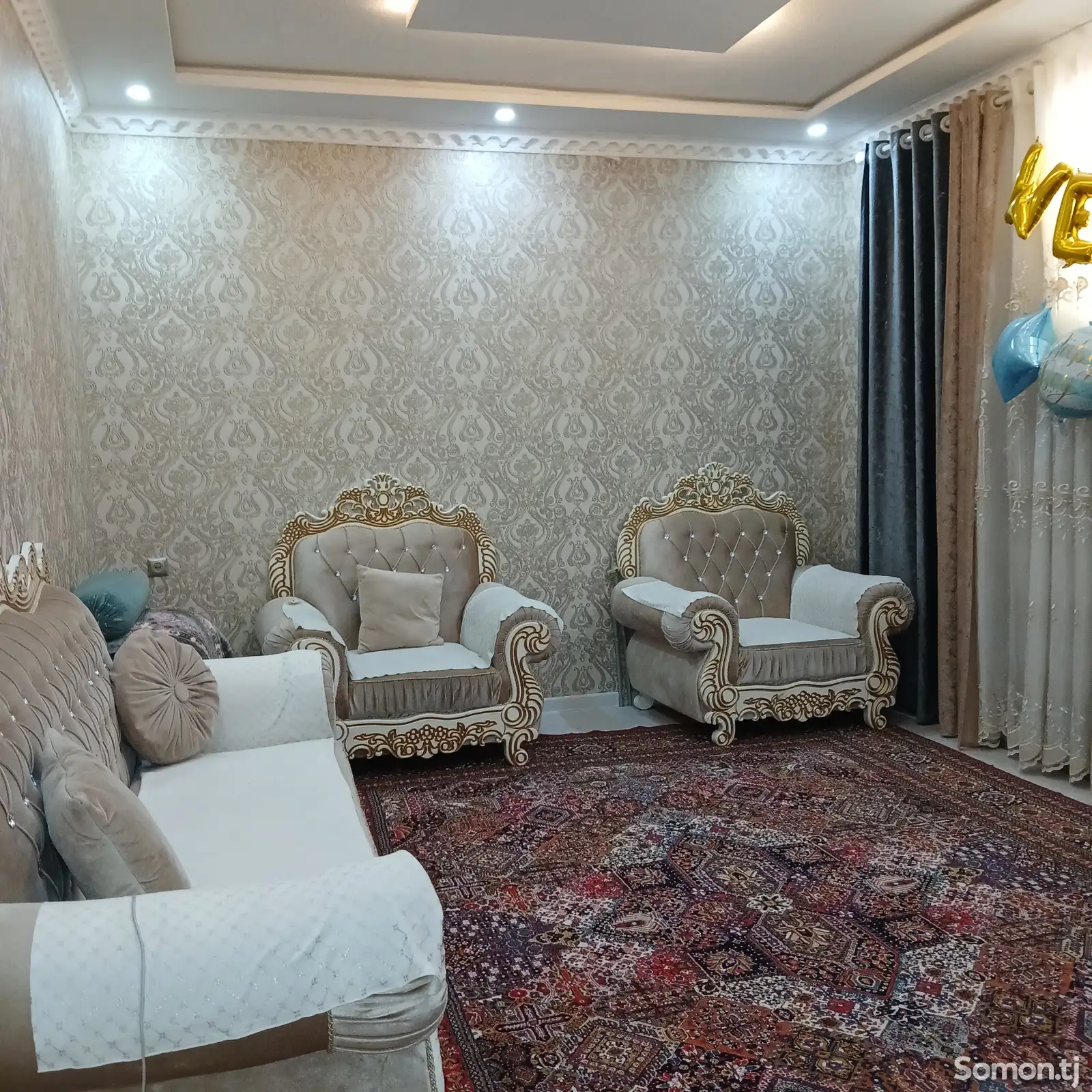 2-комн. квартира, 6 этаж, 60 м², Сино-1