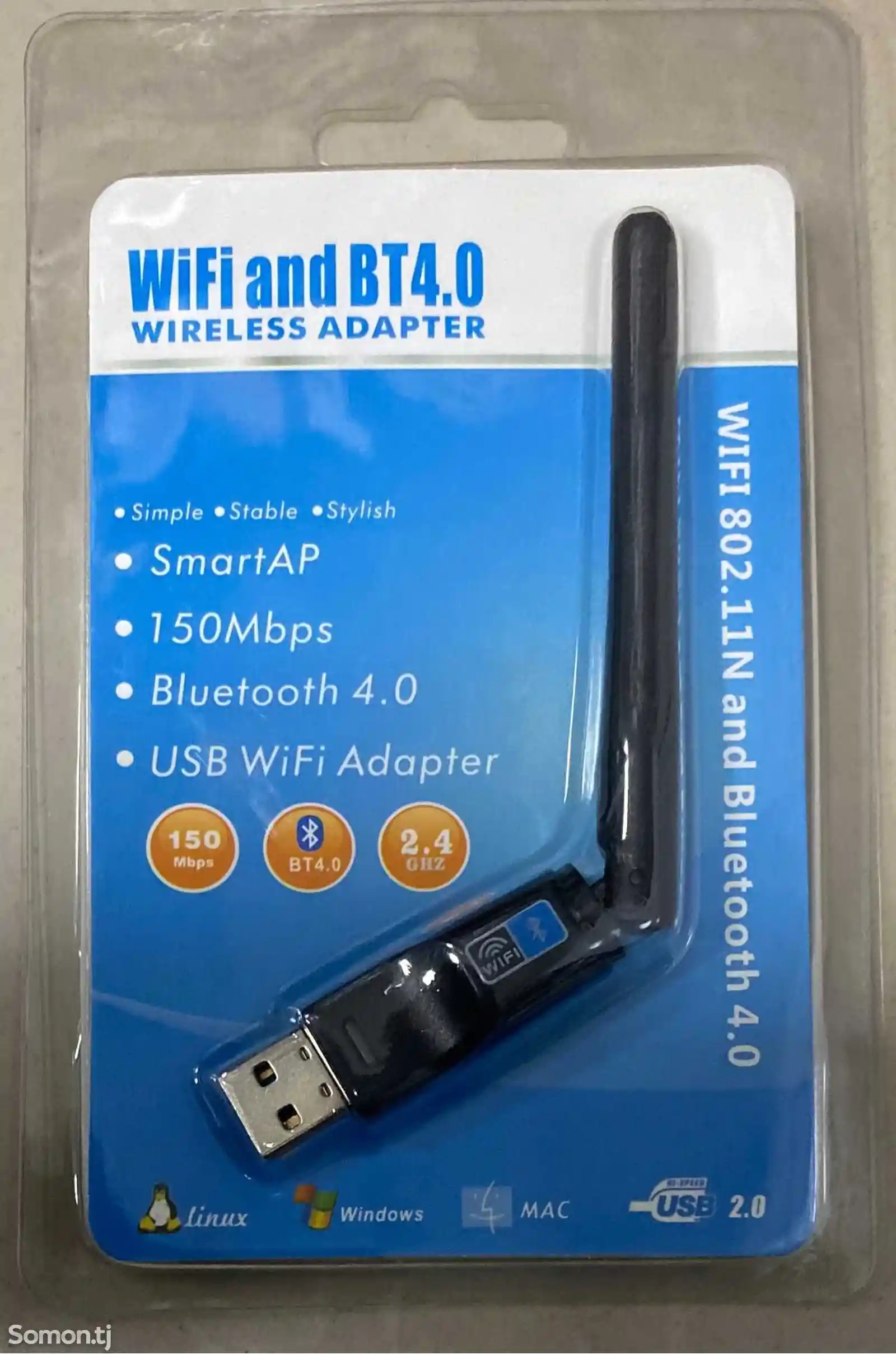 Wi-Fi + Bluetooth адаптер-1