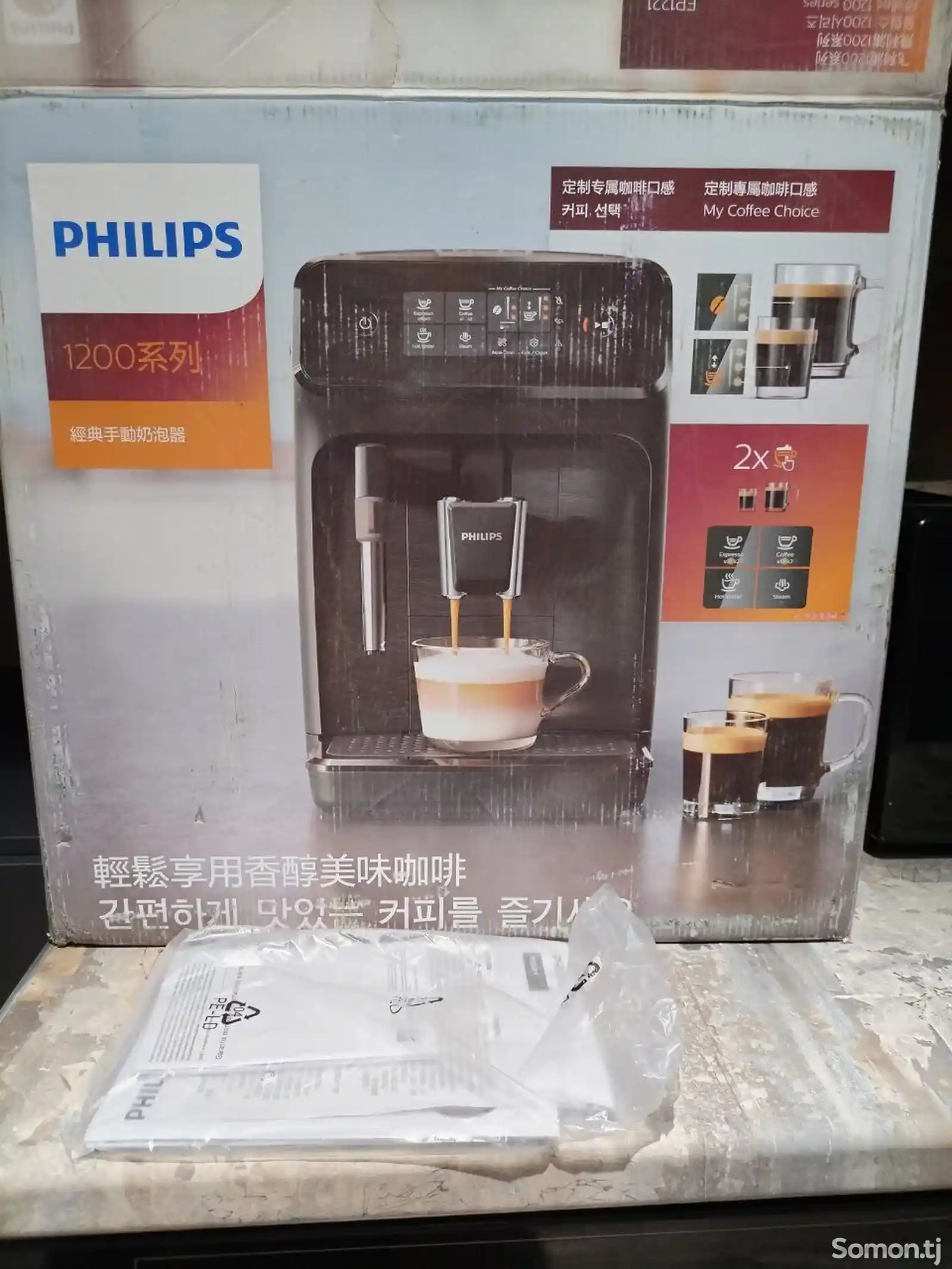 Кофемашина кофеварка Philips EP2020-2