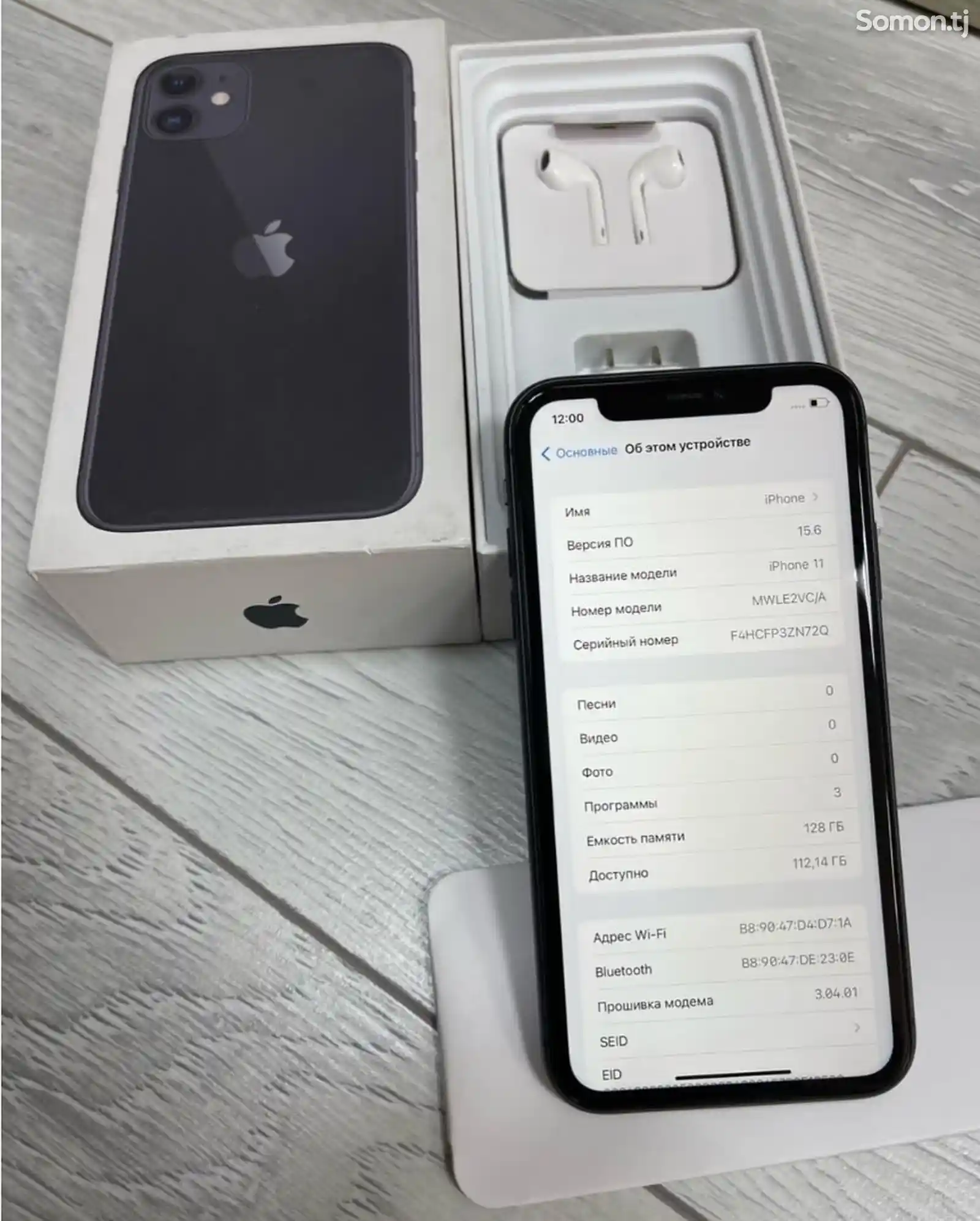 Apple iPhone 11, 128 gb, Black-3