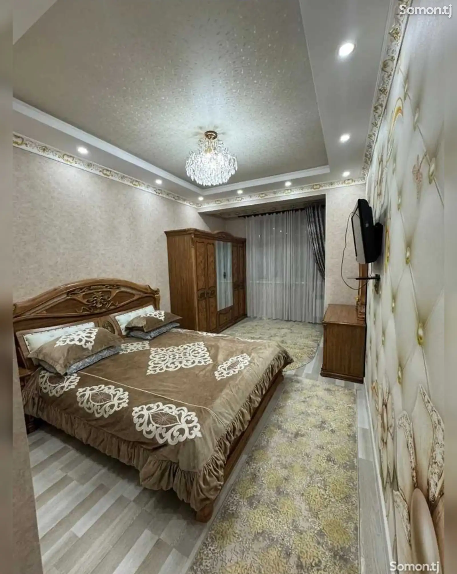 3-комн. квартира, 10 этаж, 100м², Шохмансур-1