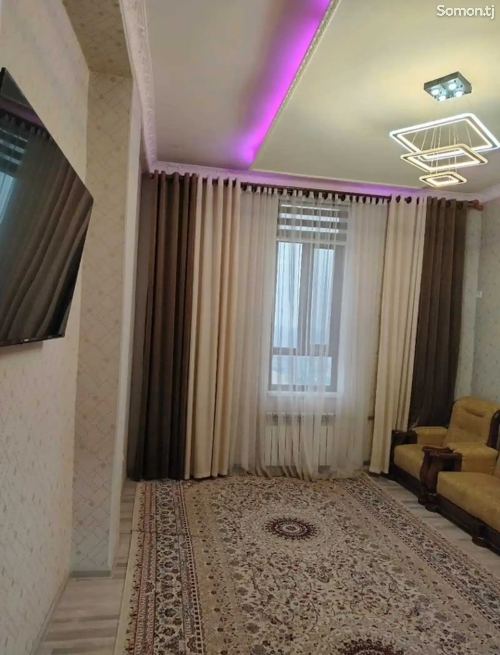 2-комн. квартира, 13 этаж, 50м², И.Сомони-1