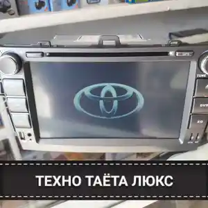 Штатная магнитола от Toyota Corolla