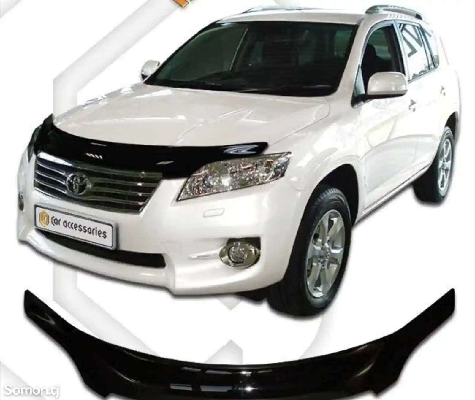 Спойлер на капот Toyota Rav 4 2009-2