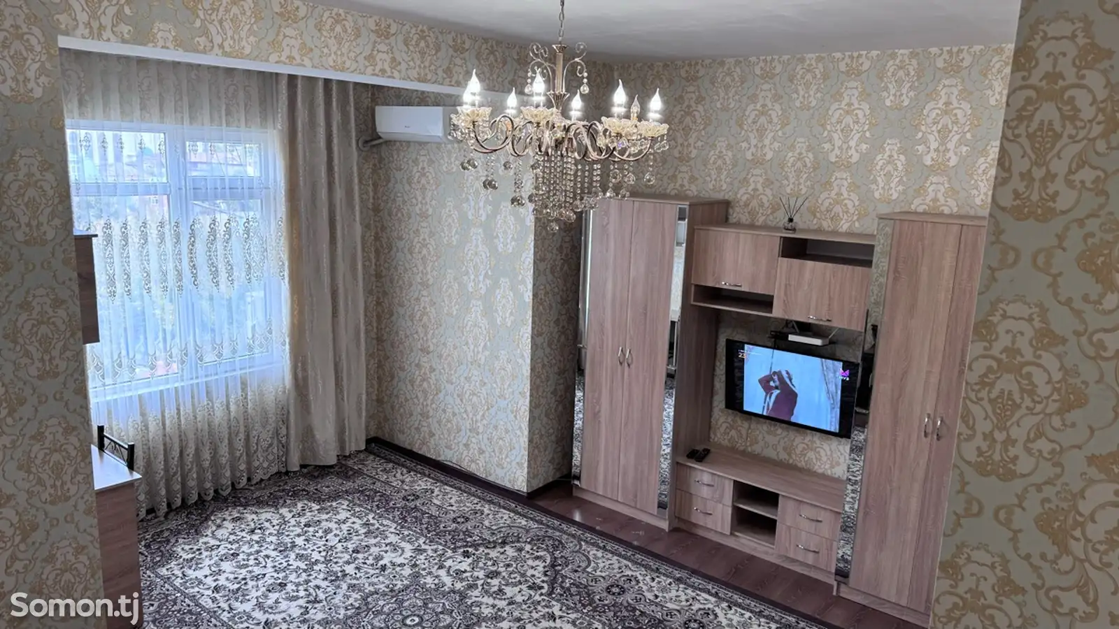 1-комн. квартира, 5 этаж, 47 м², Исмоили Сомони-1