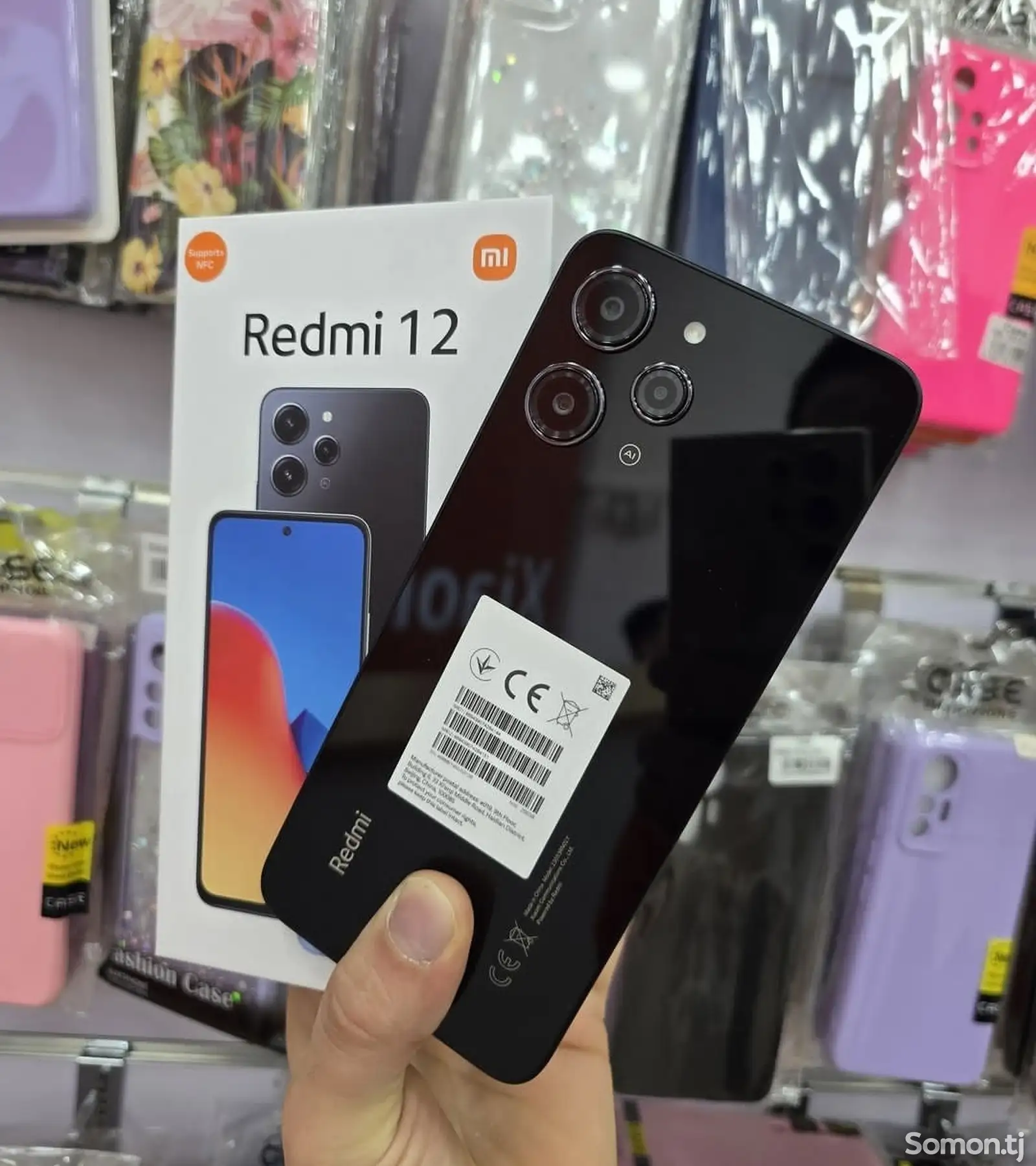 Xiaomi Redmi 12 6/128Gb black-1