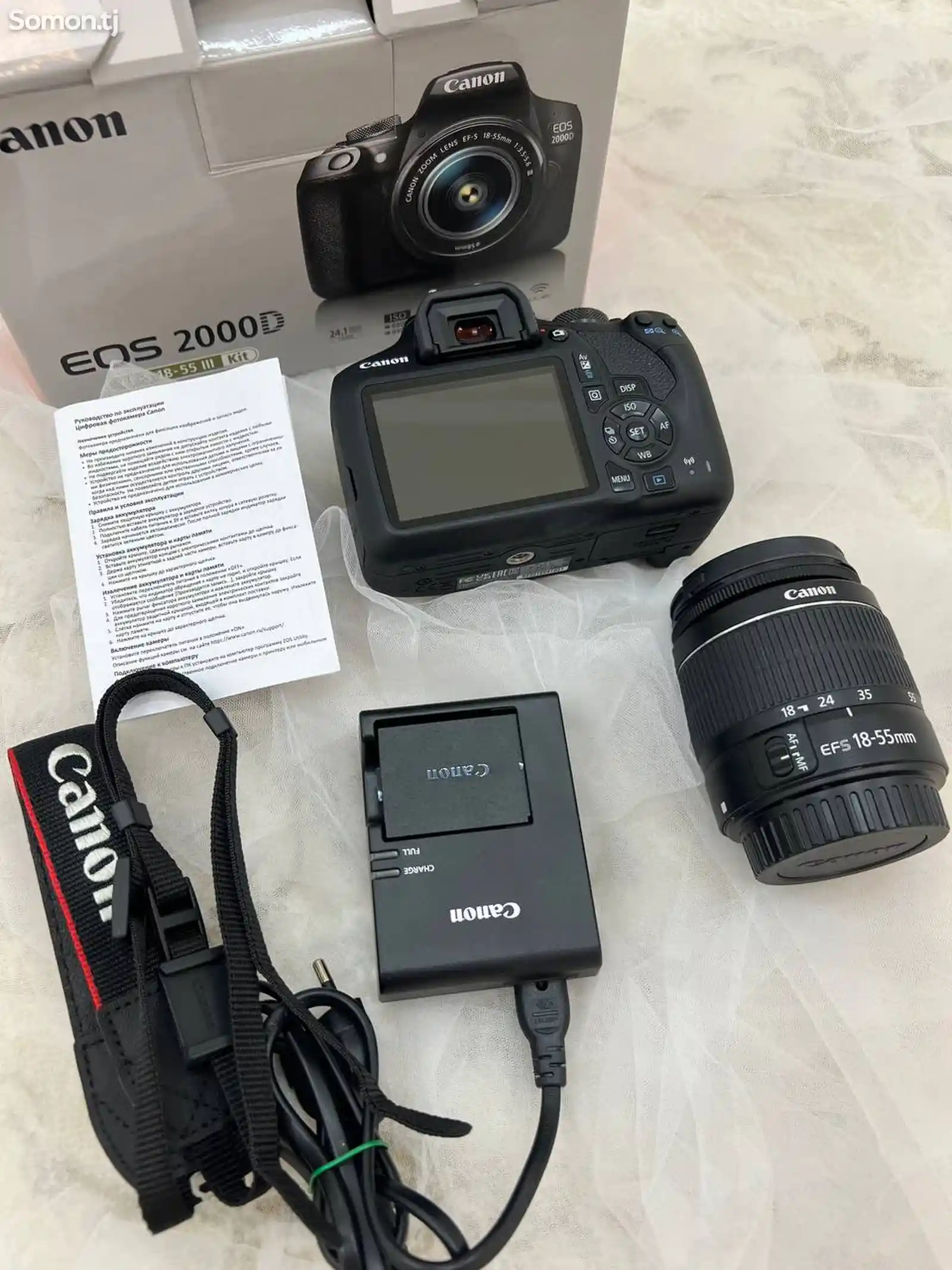 Фотоаппарат Canon Eos 2000D-2