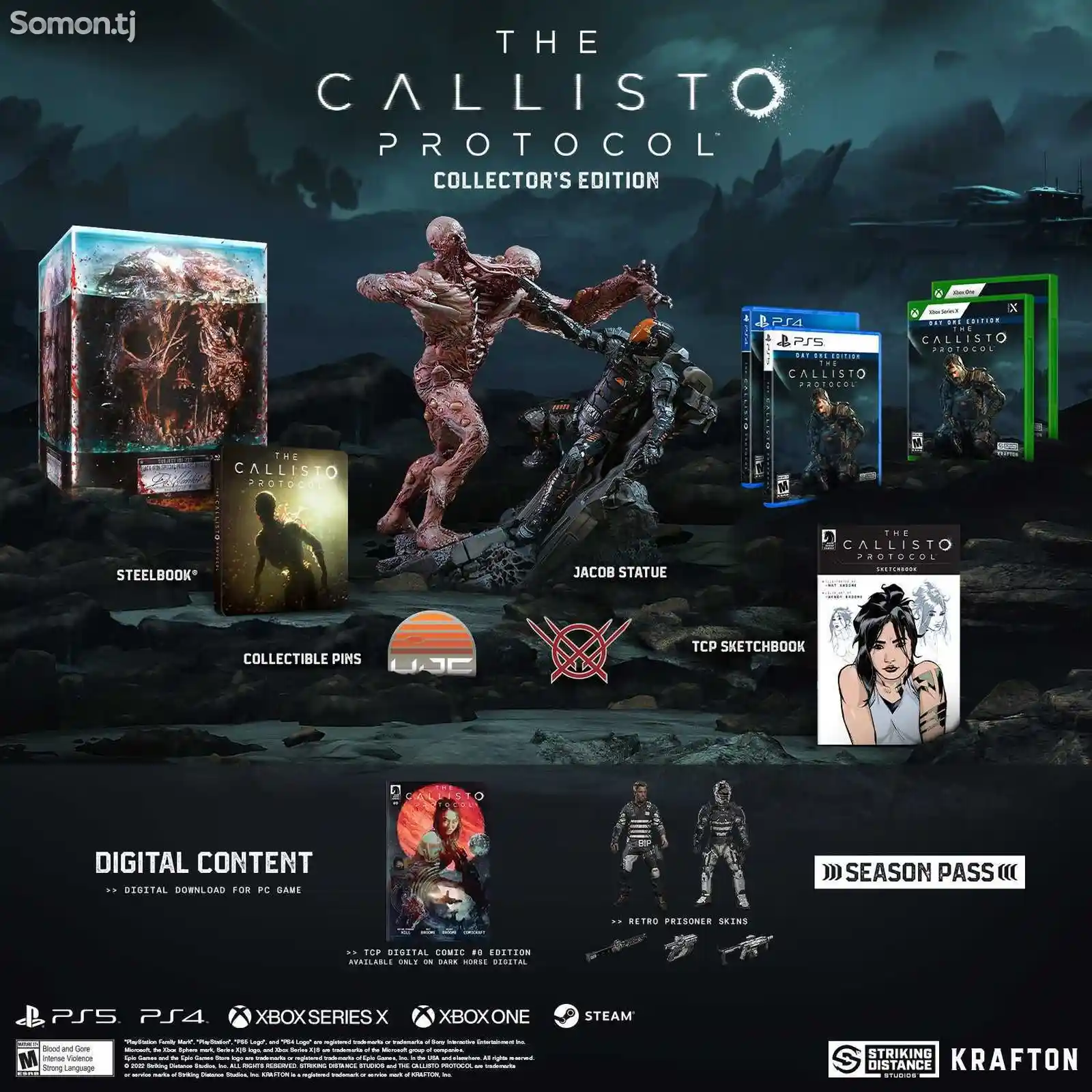 Игра The Calisto Protocol Digital Deluxe Edition для Sony PS4-6