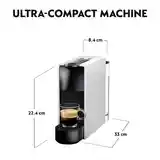 Кофеварка Nespresso Essenza Mini C30 W-8