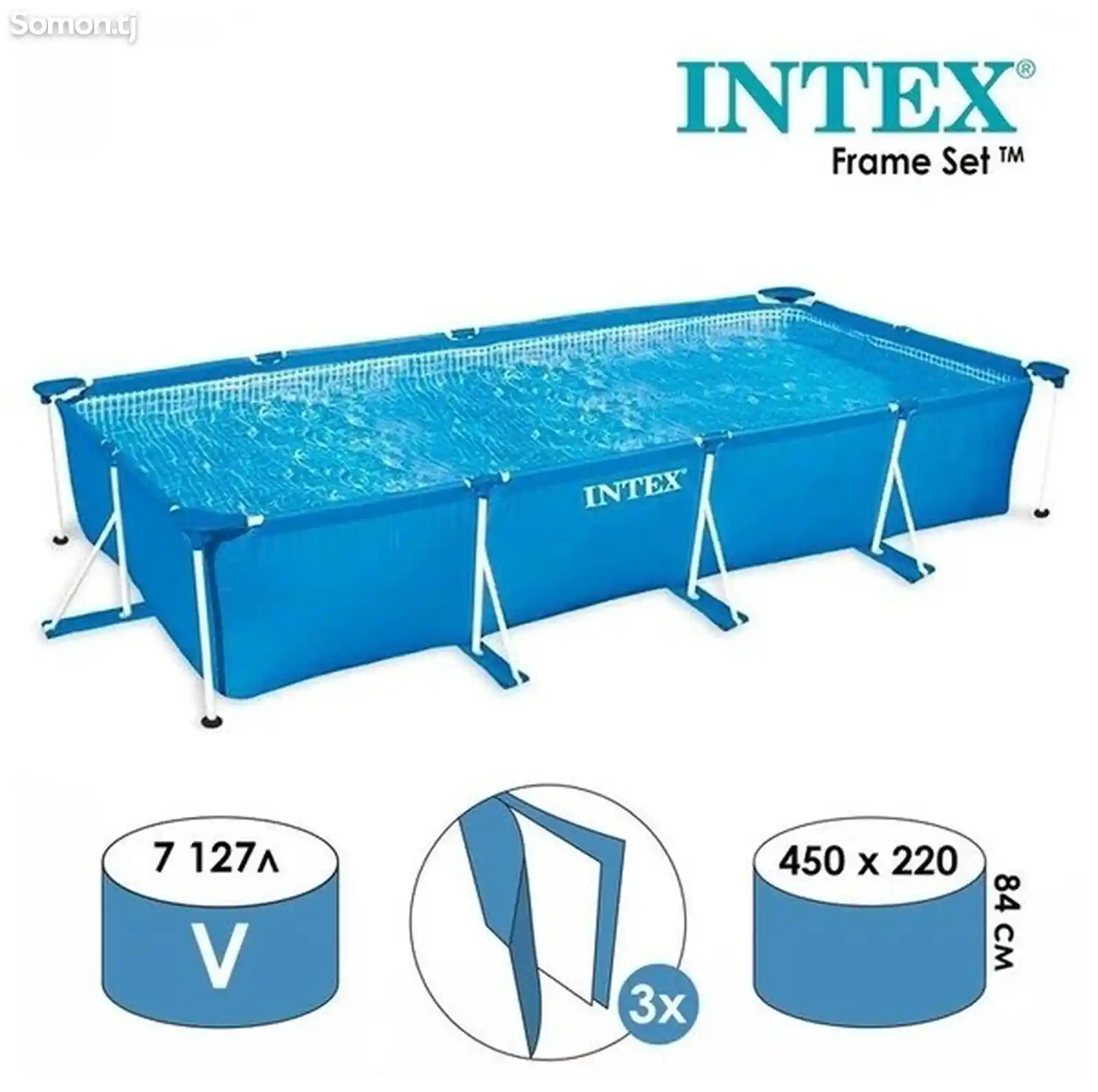 Каркасный бассейн Intex-2