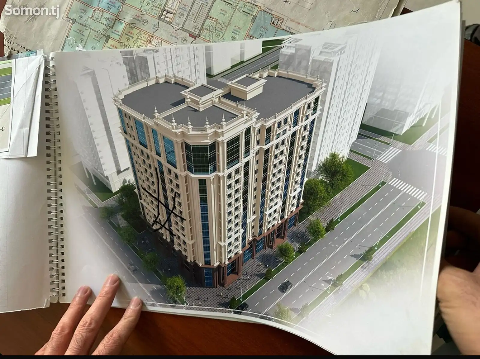 1-комн. квартира, 14 этаж, 65 м², Фирдавси-1