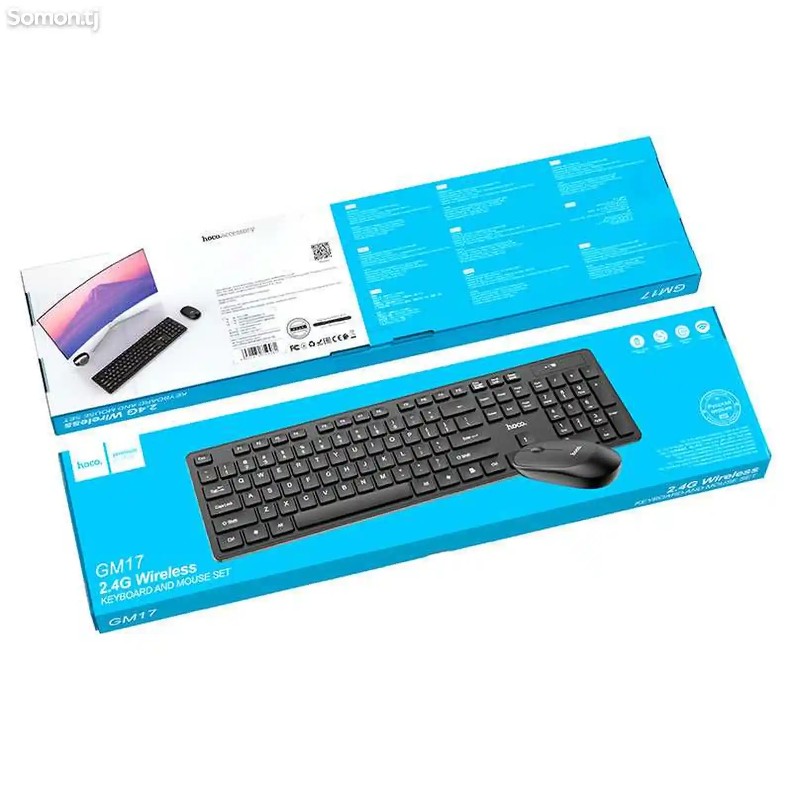 Беспроводная клавиатура и мышь HOCO-3