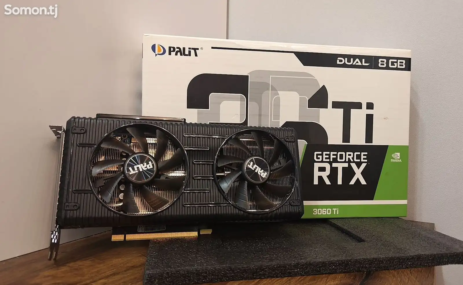 Видеокарта Palit Dual RTX 3060 Ti 8Gb-1