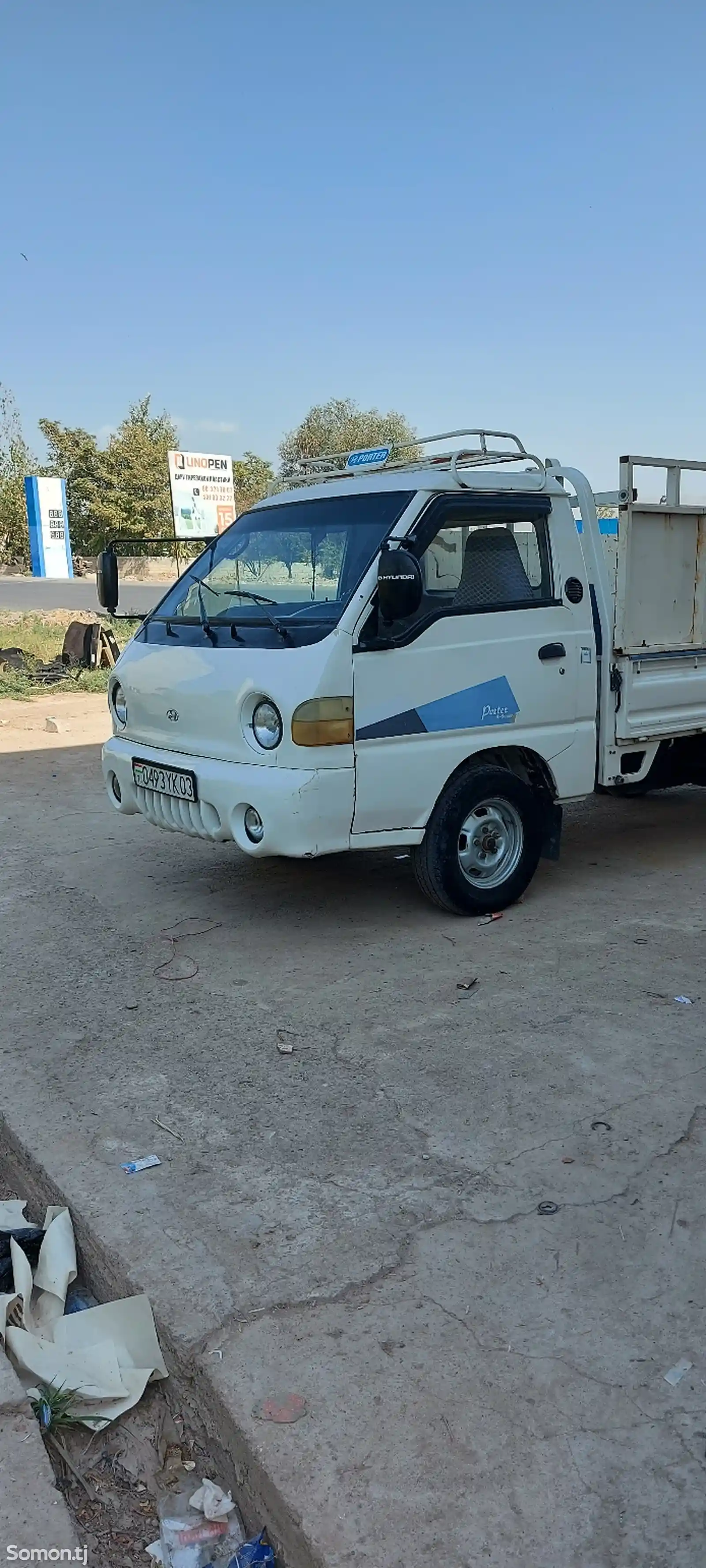 Бортовой автомобиль Hyundai Porter, 2001-2