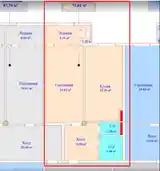 1-комн. квартира, 9 этаж, 71 м², Шохмансур, Ул Джавонон-4