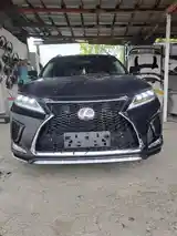 Передний обвес на Lexus rx 350 2010 год на стиль 2022 Fsport-2