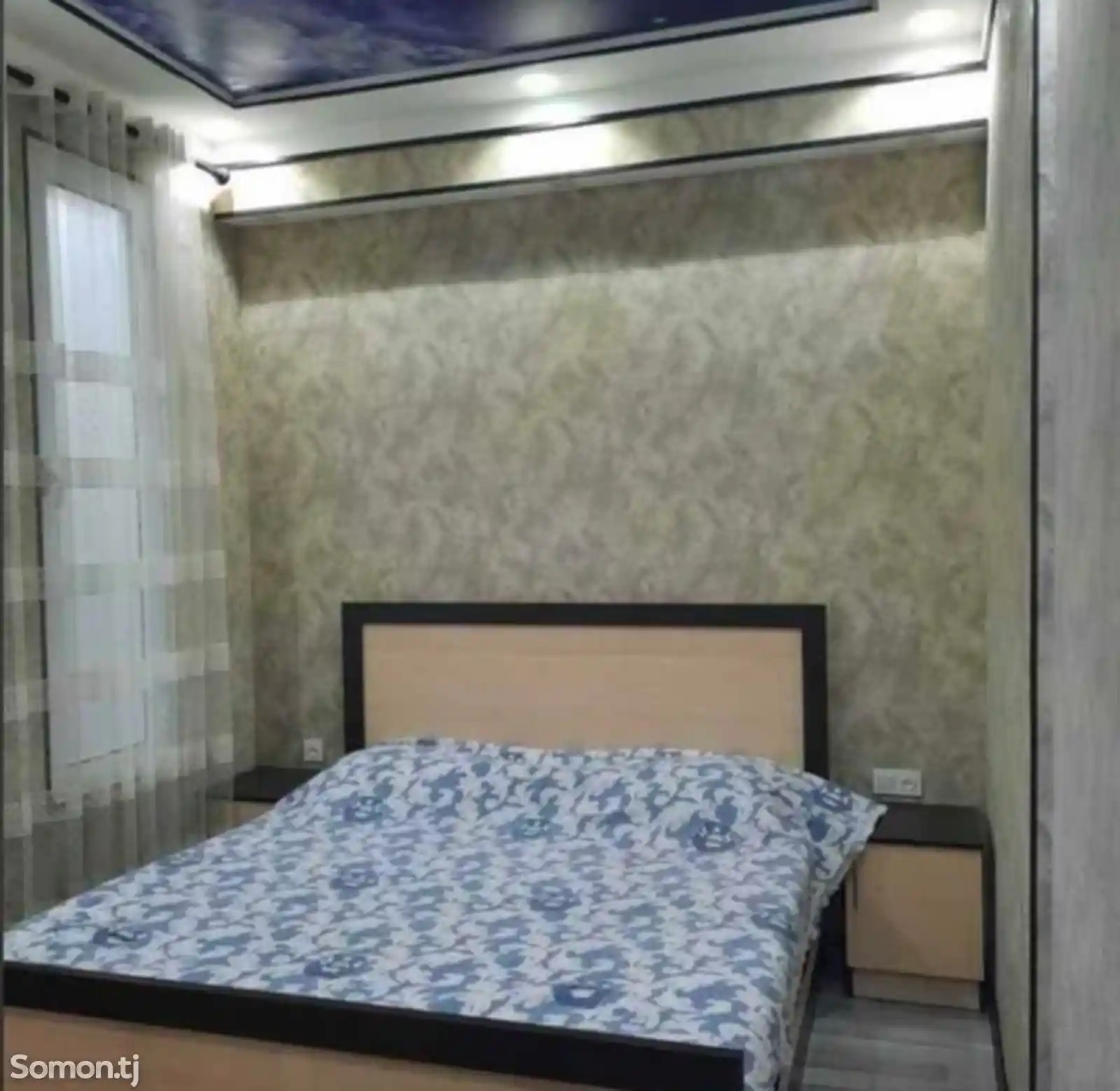 2-комн. квартира, 14 этаж, 60м², Сомони-5