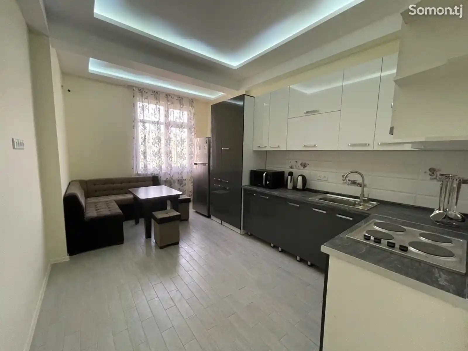 2-комн. квартира, 9 этаж, 85м², И. Сомонӣ-5