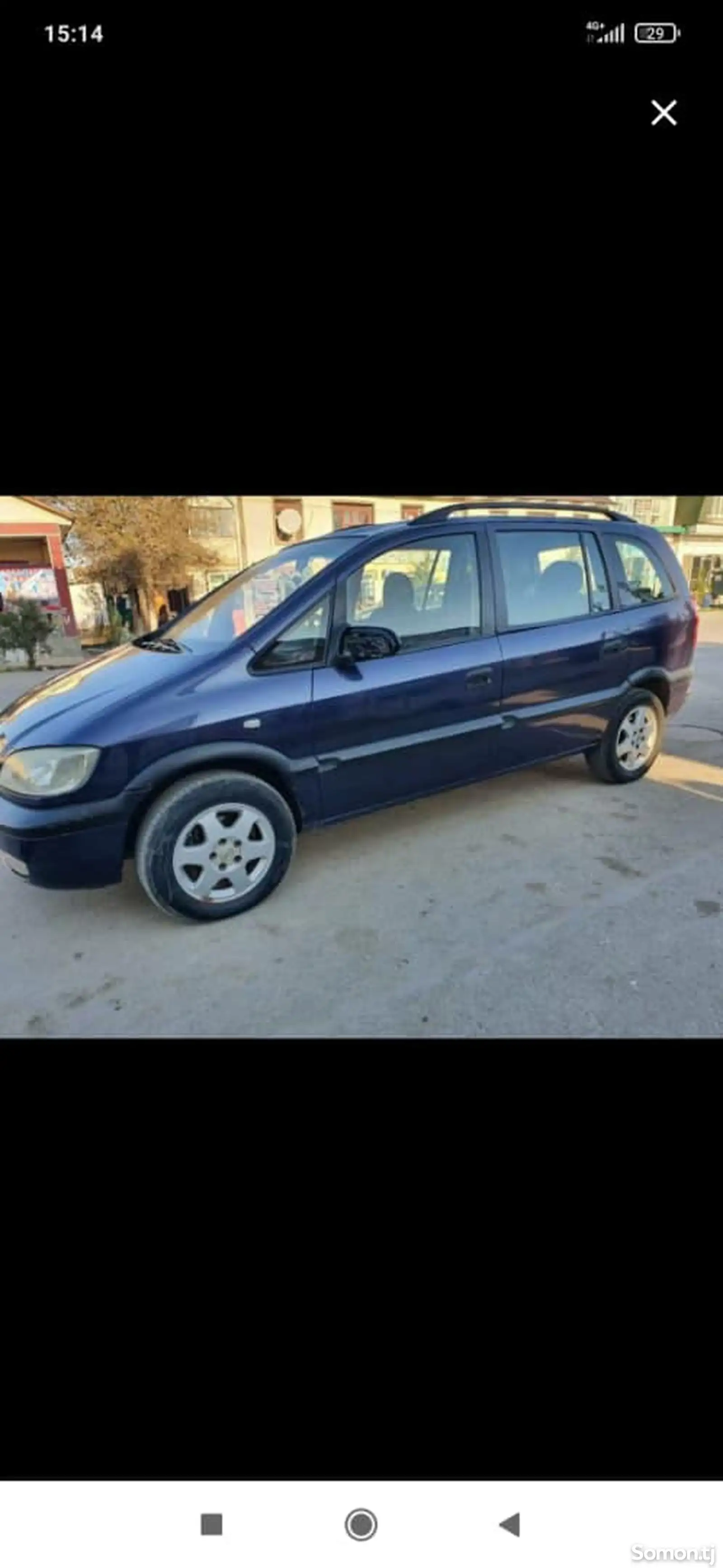 Opel Zafira, 2000-1