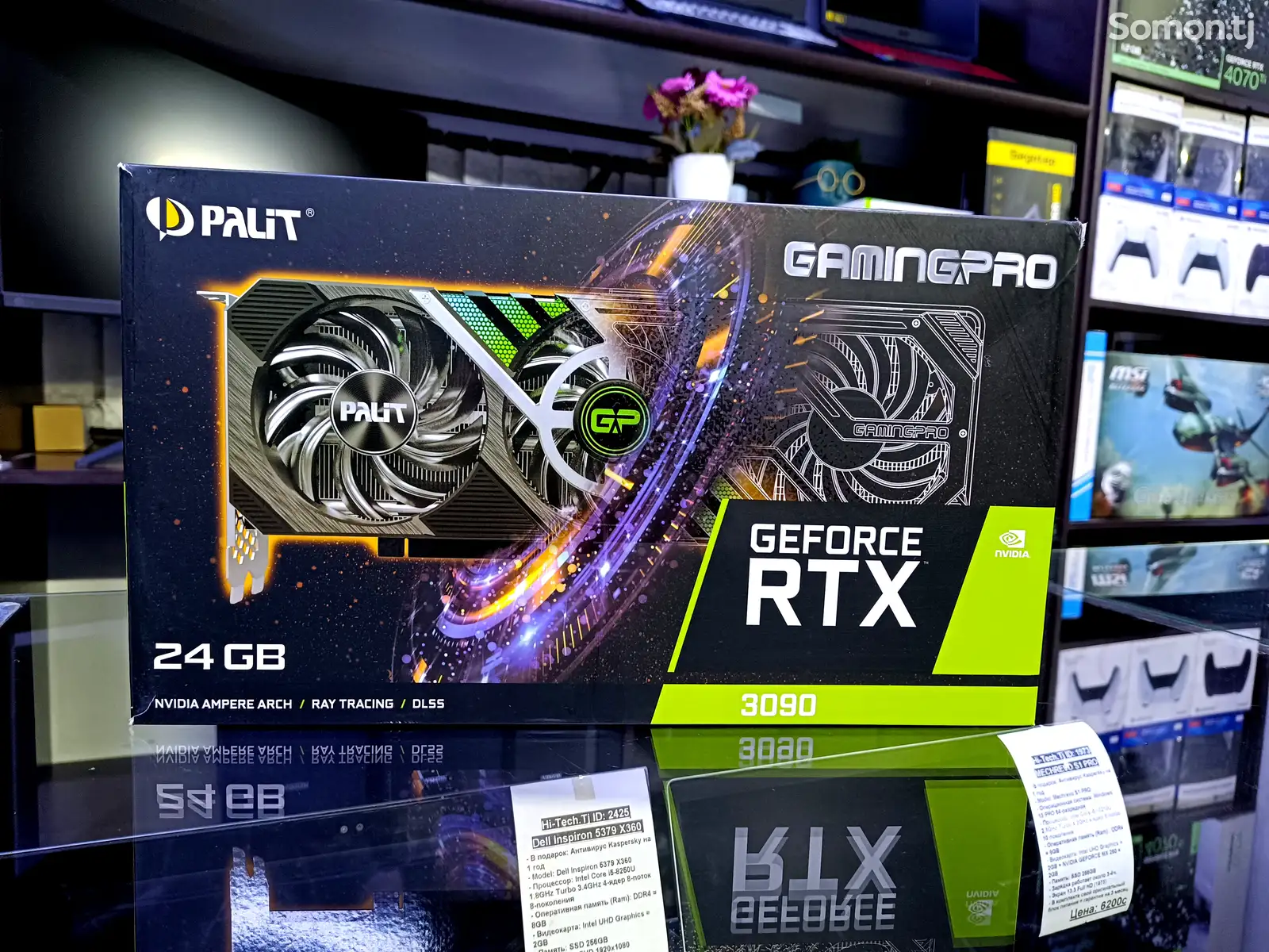 Видеокарта Palit GamingPro GeForce RTX 3090 24GB-1