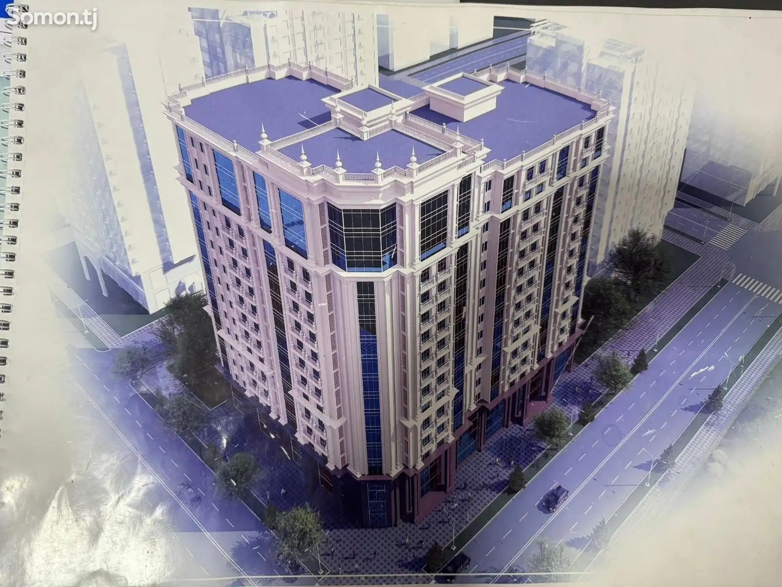 4-комн. квартира, 14 этаж, 95 м², Н.Фирдавси-1