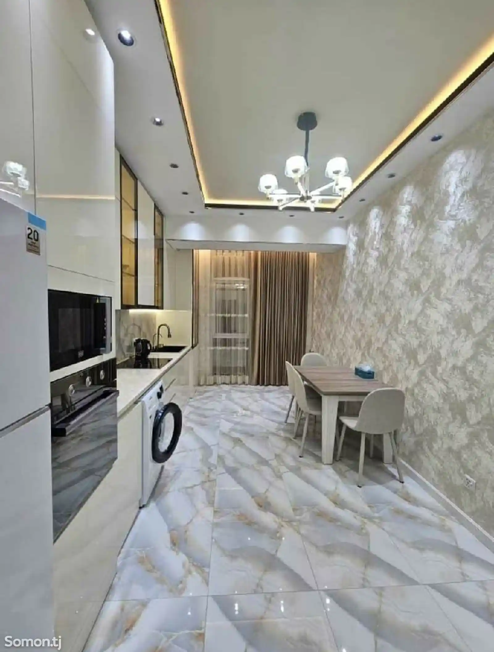 2-комн. квартира, 12 этаж, 90м², Шохмансур-2