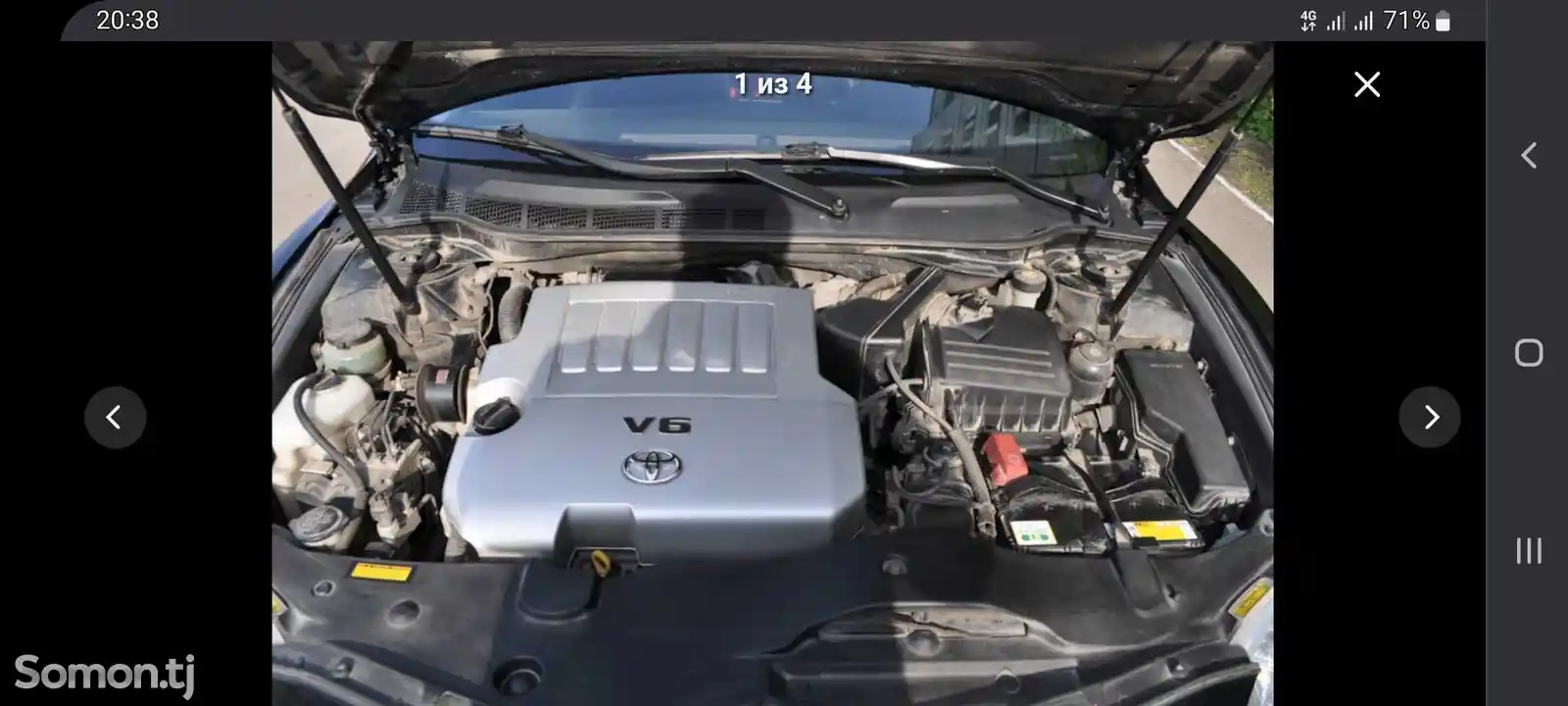 Крышка двигателя Lexus-1
