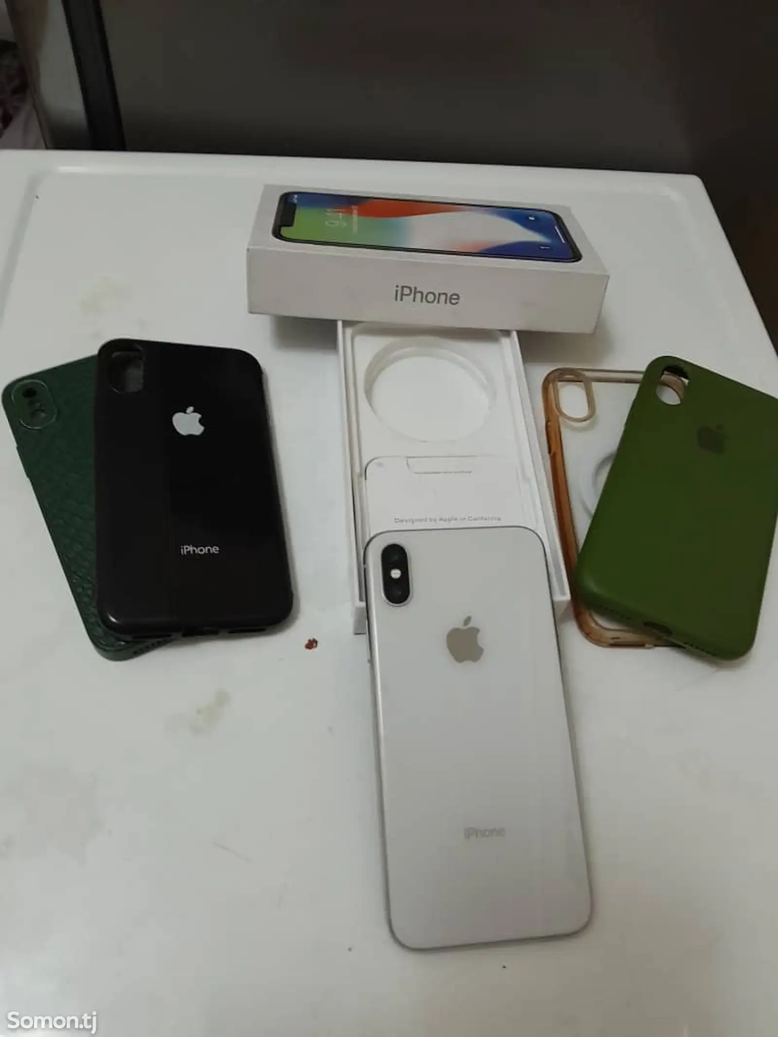 Apple iPhone X, 64 gb, Silver-1