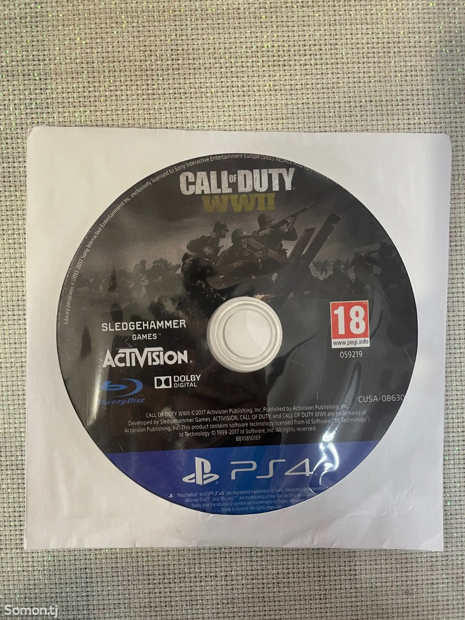 Игра Call of Duty World War 2