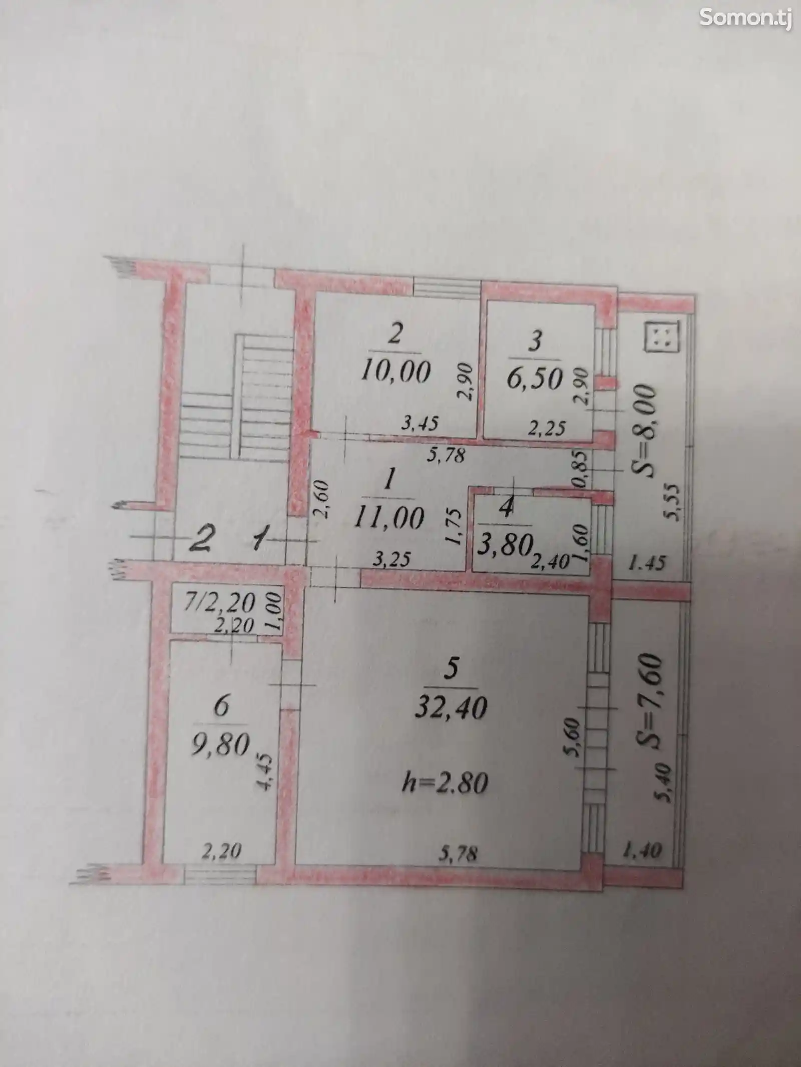 4-комн. квартира, 1 этаж, 117 м², ул. Ленина 14/1-1