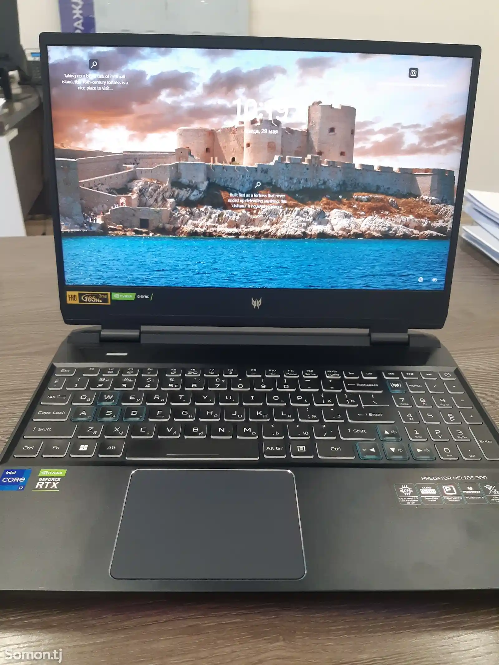 Ноутбук Acer predator helios 300-3