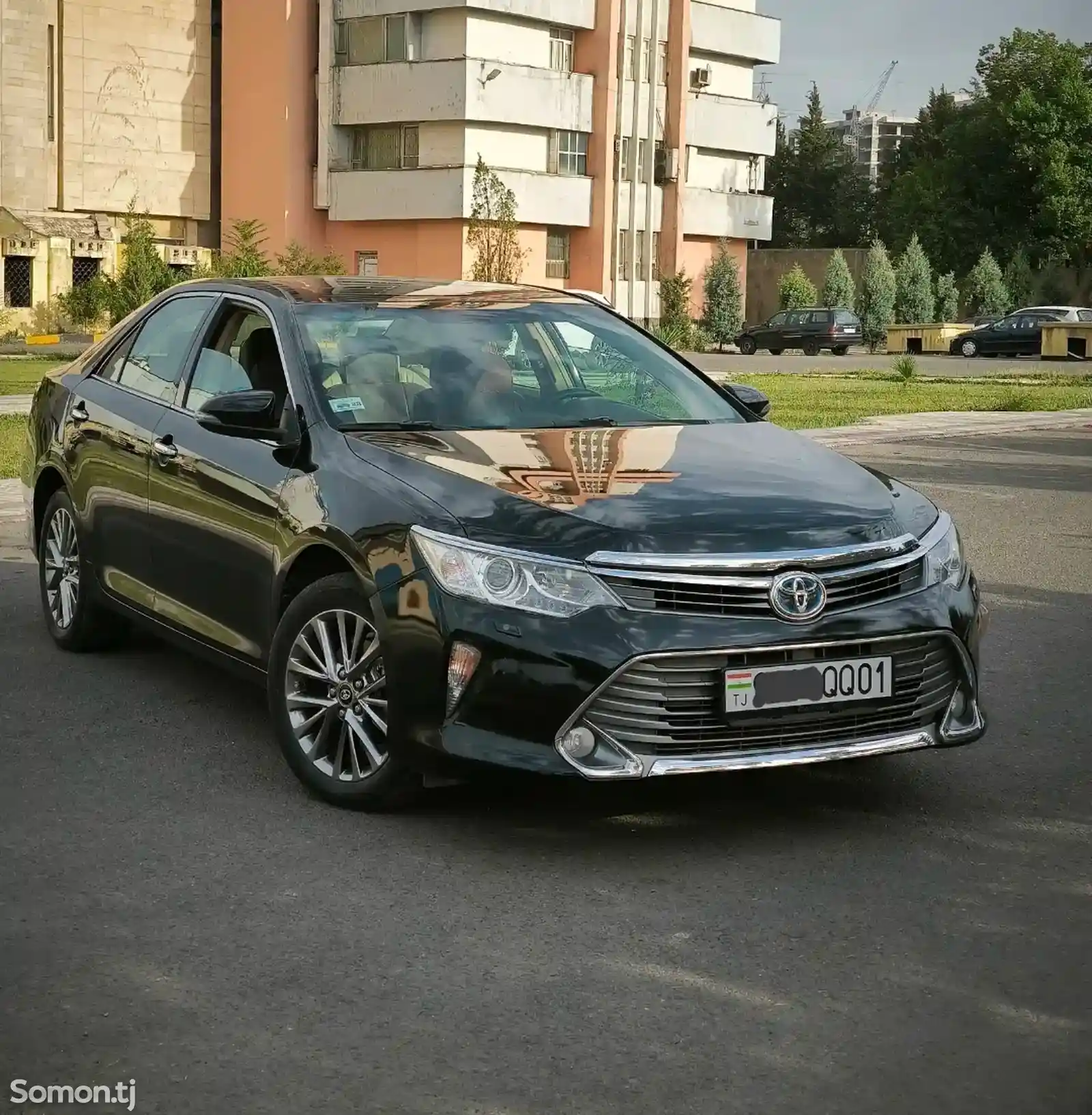 Противотуманные фонари led Toyota camry-5