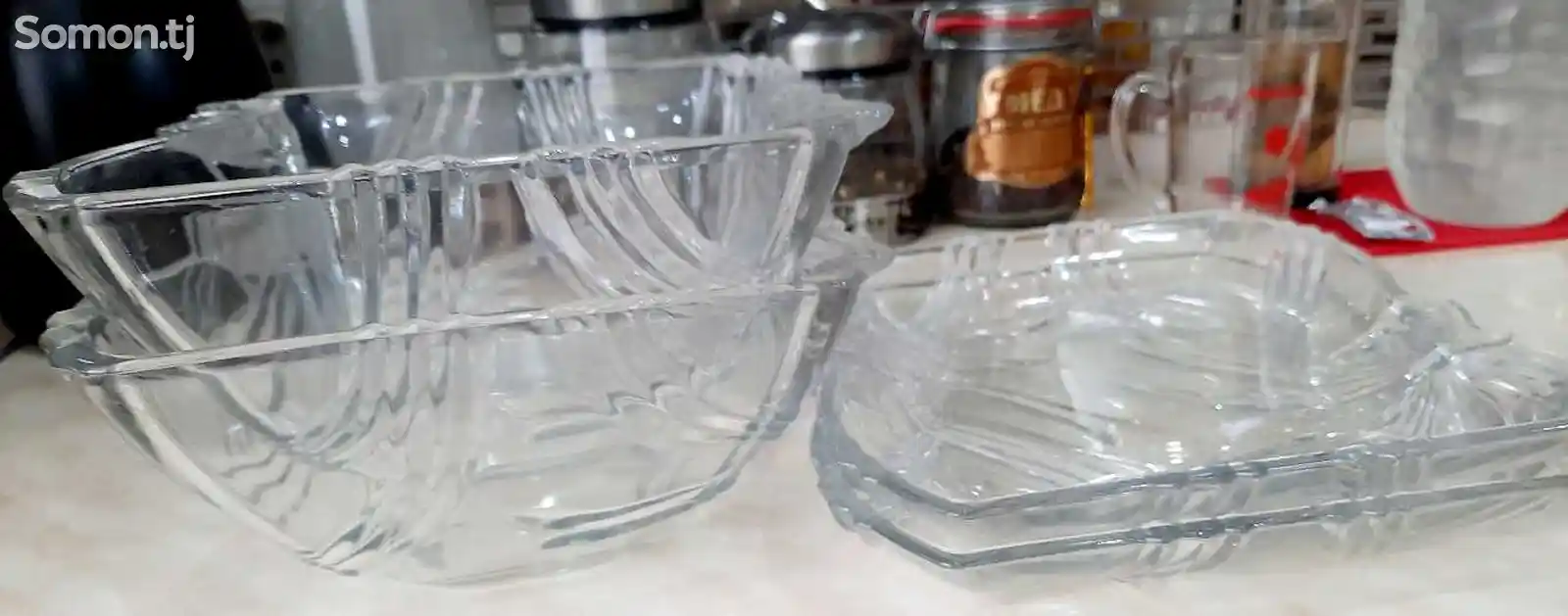 Набор стеклянной посуды-1