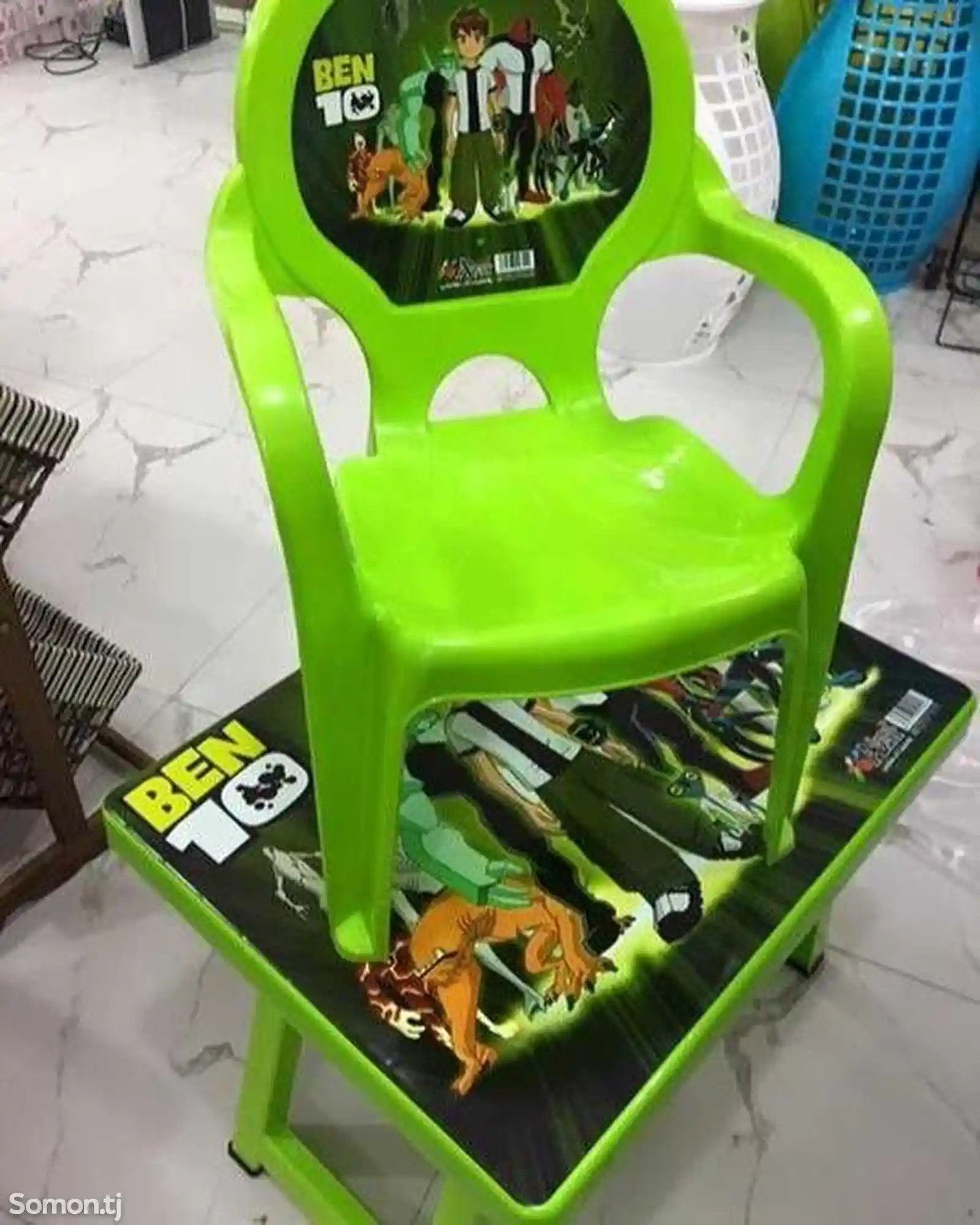 Детский столик со стульчиками-7