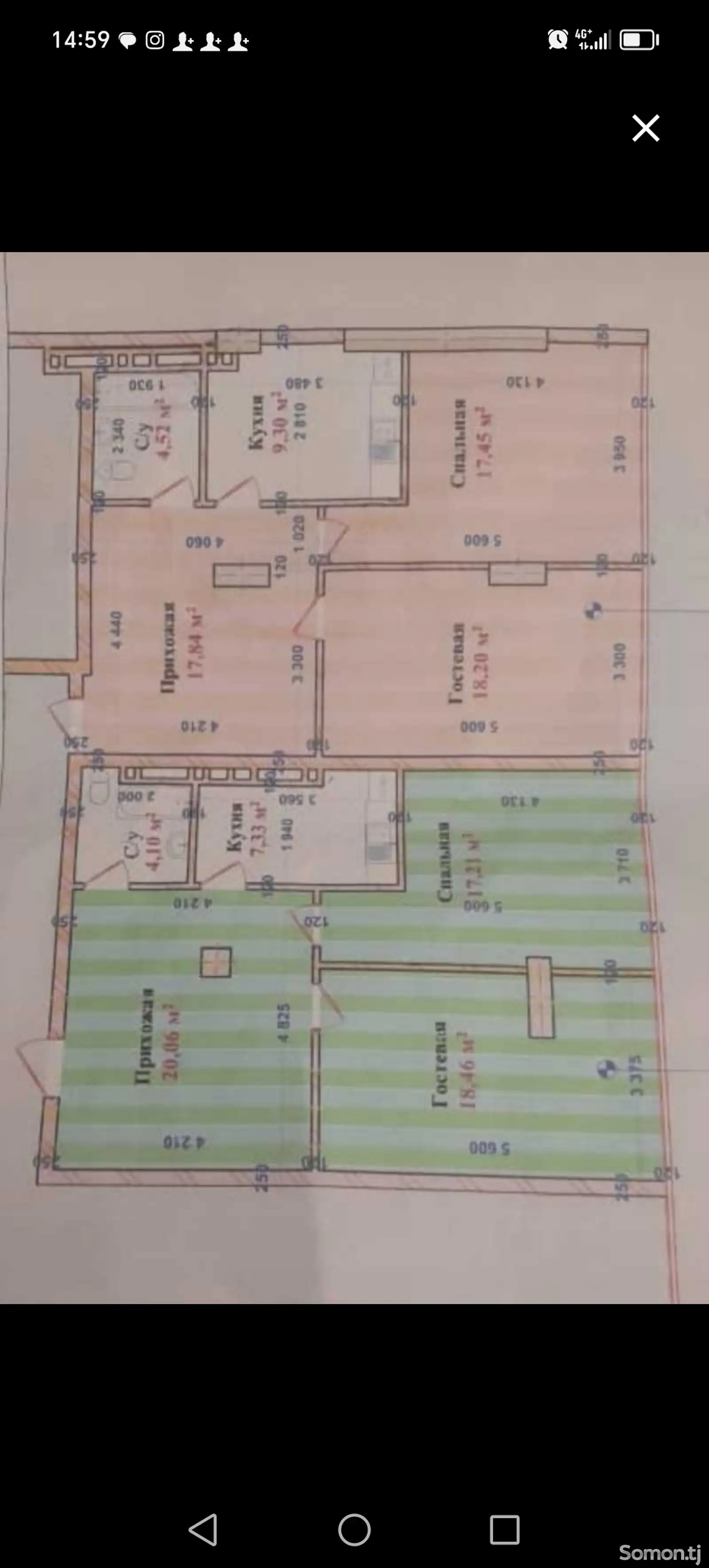 5-комн. квартира, 5 этаж, 135 м², Фирдавси-1