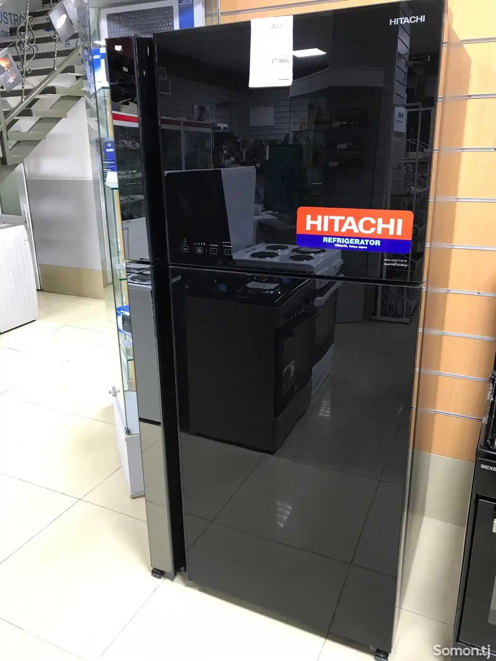 Холодильник Hitachi R-VG750PUN GBK-1