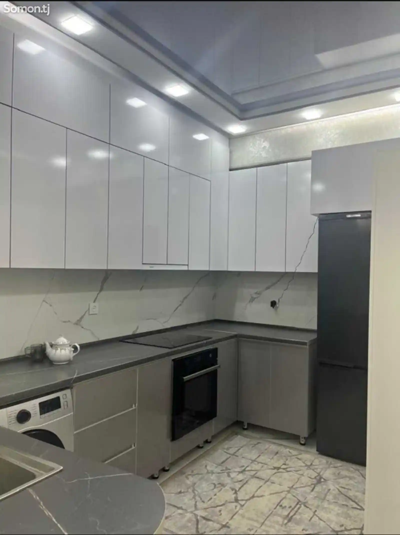 2-комн. квартира, 16 этаж, 60м², Шохмансур-3