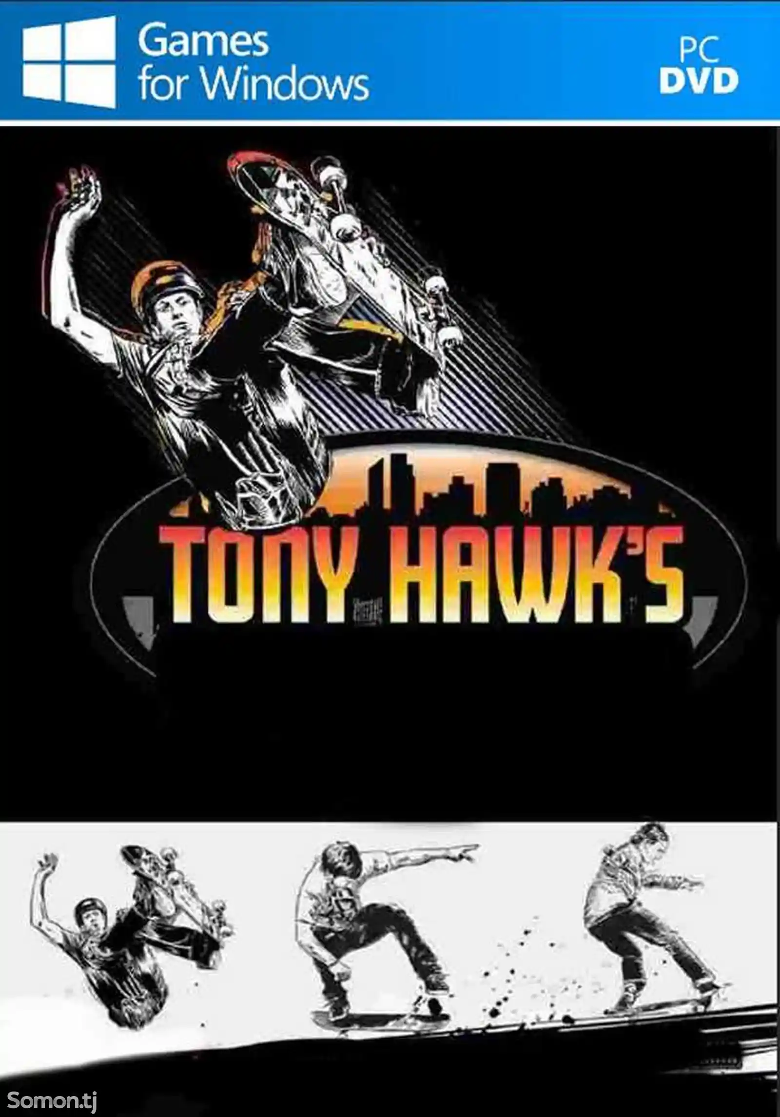 Игра Tony hawks для компьютера-пк-pc-1