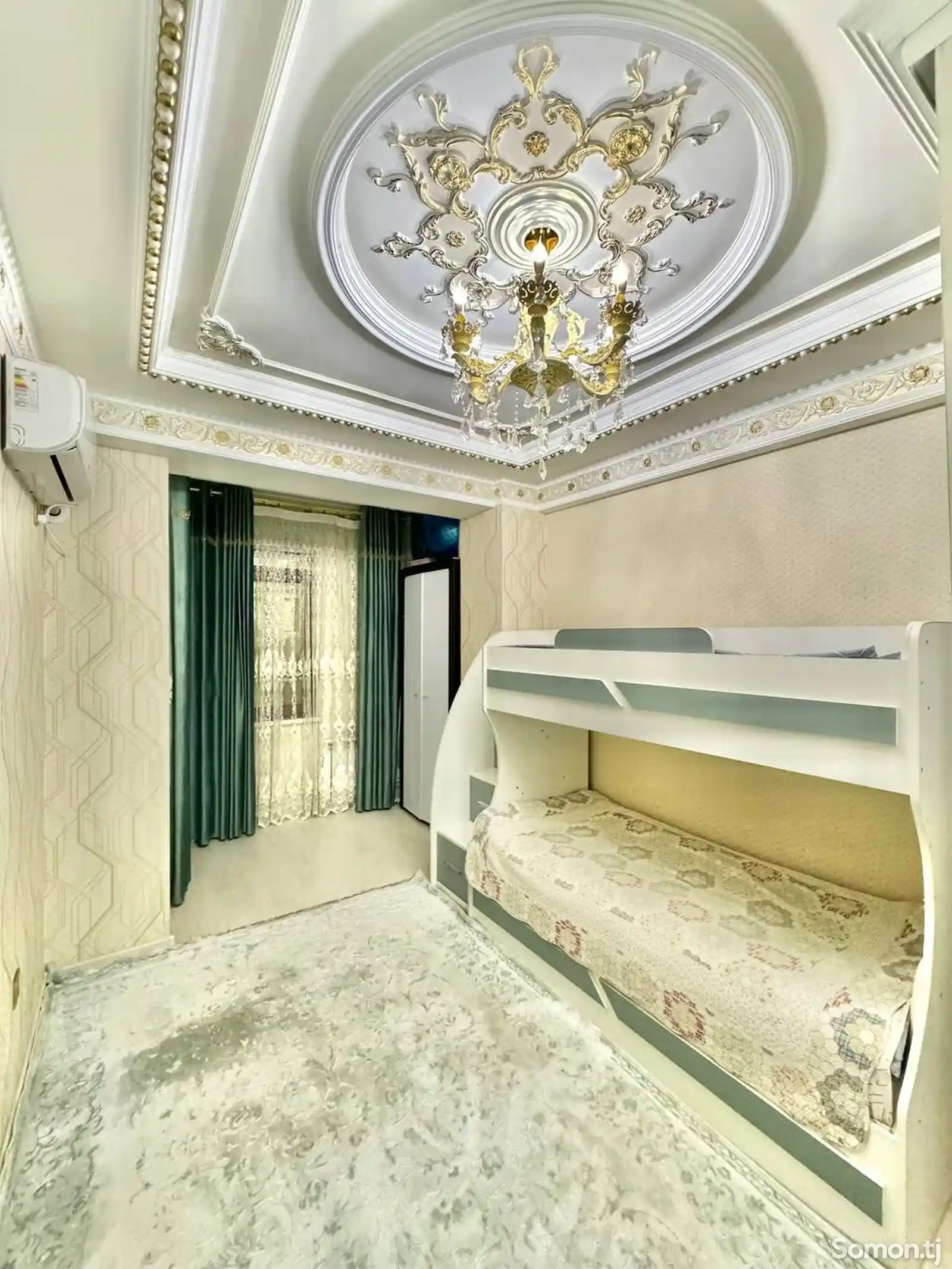 3-комн. квартира, 13 этаж, 100 м², Сомони-11