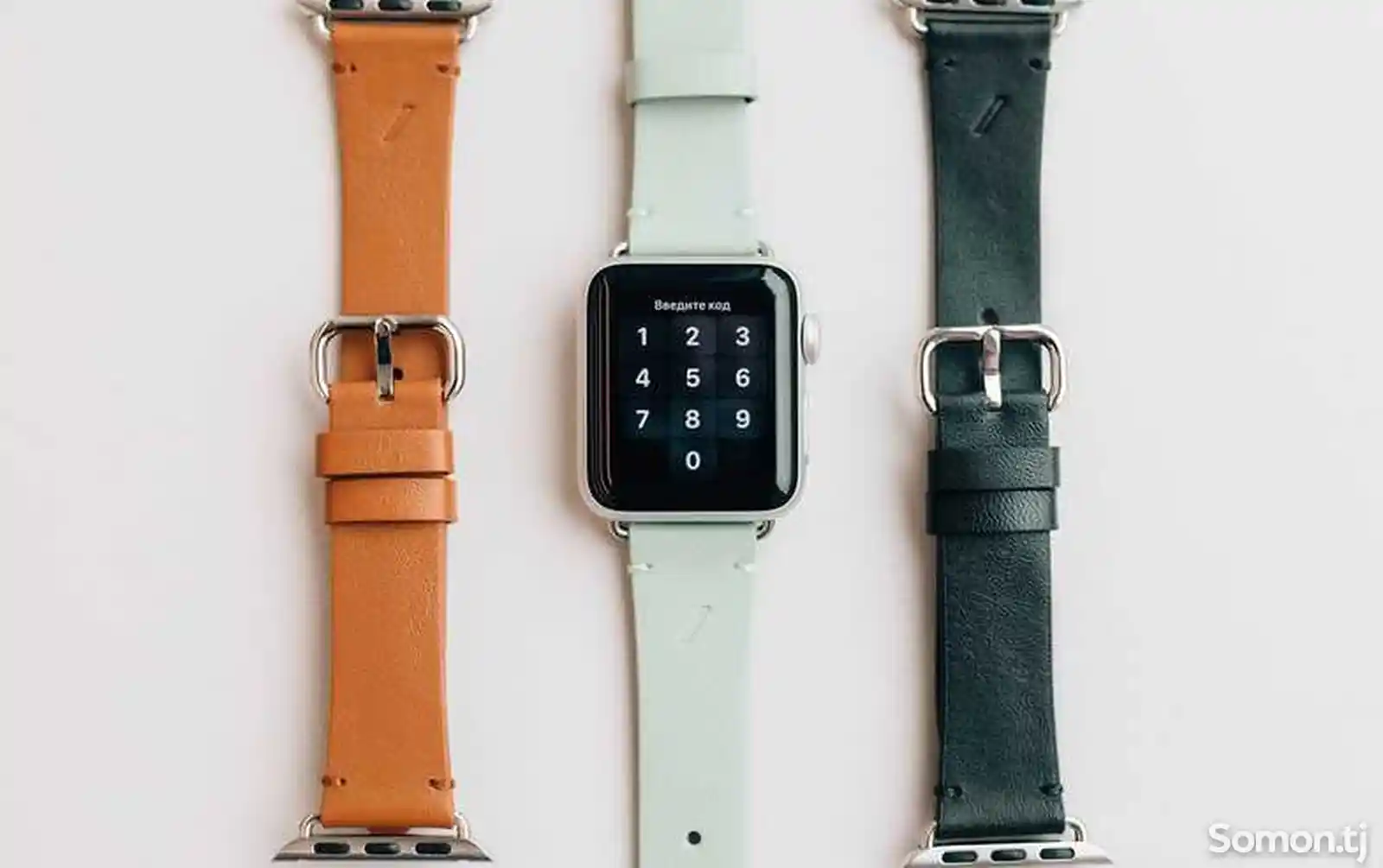 Кожаные ремешки от смарт часов Apple Watch