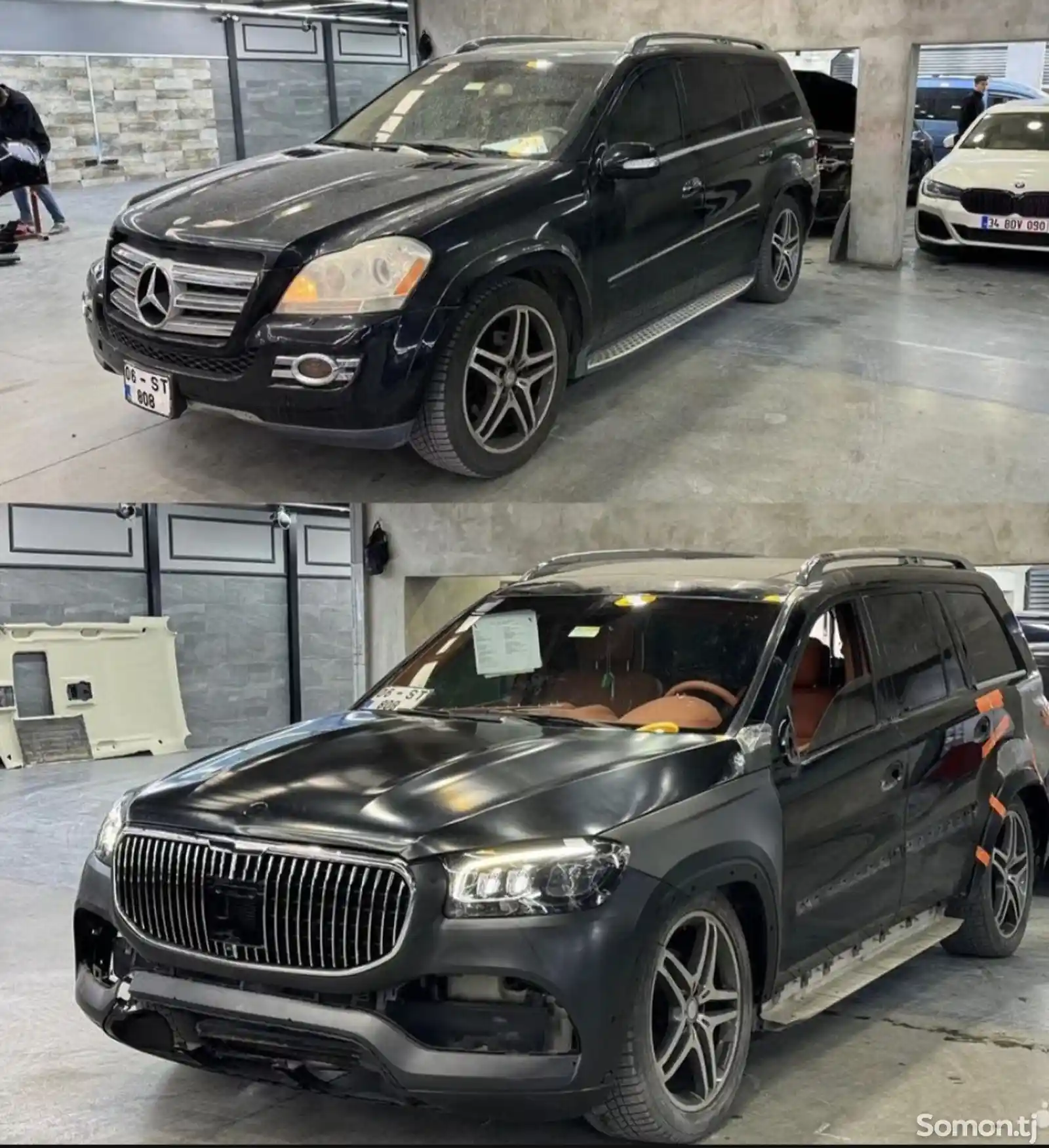 Тюнинг рестайлинг Mercedes-Benz GL X164 в X167 X166-6