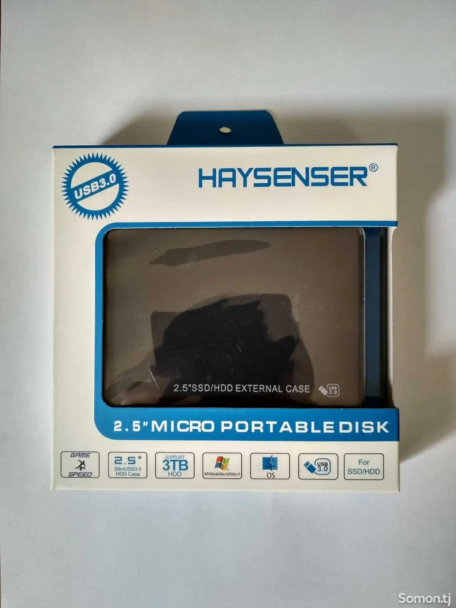 Контейнеры для Sata жестких дисков и SSD накопителей Haysenser USB 3.0-2