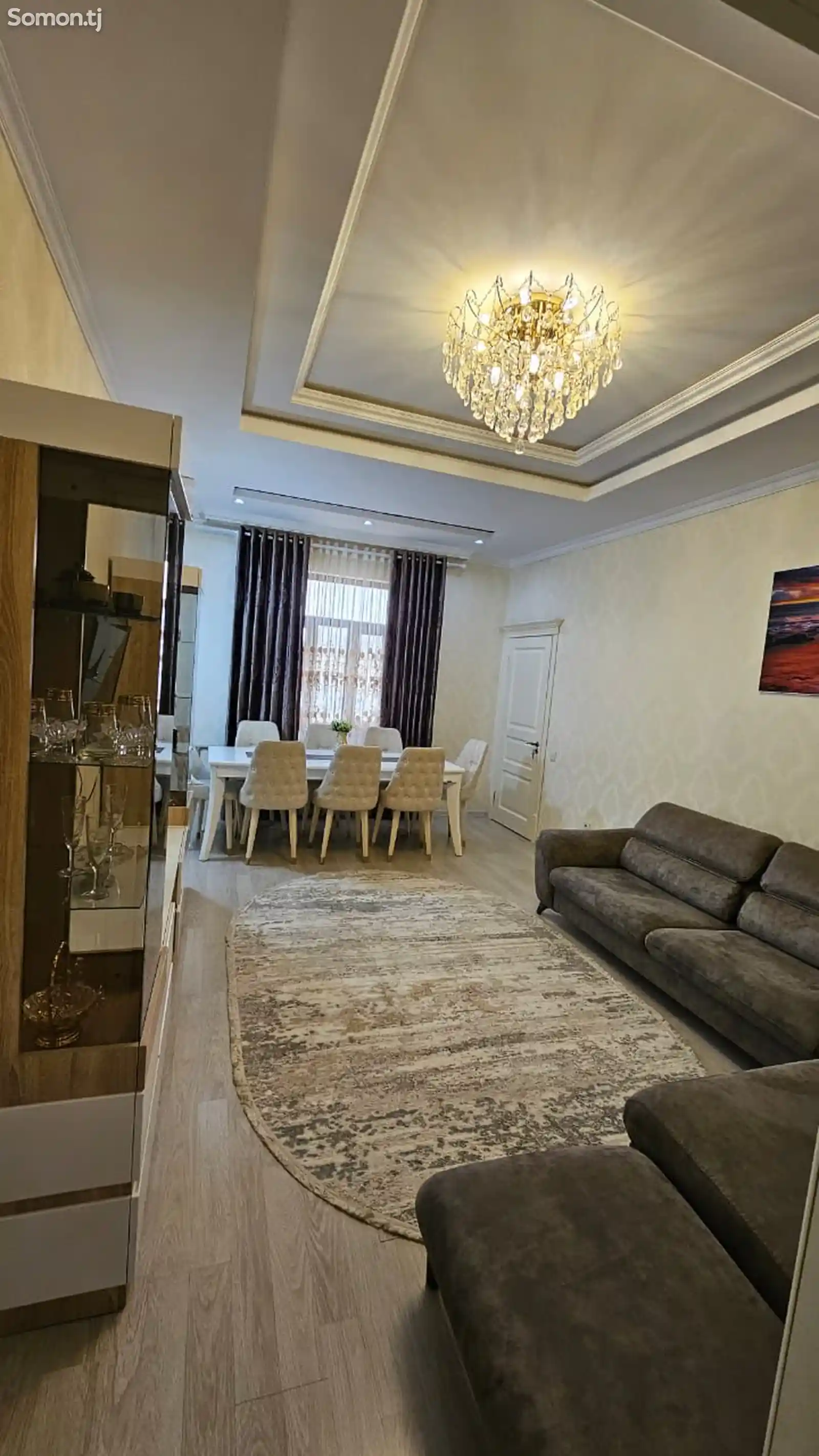 3-комн. квартира, 7 этаж, 80м², Базар Мехргон-1