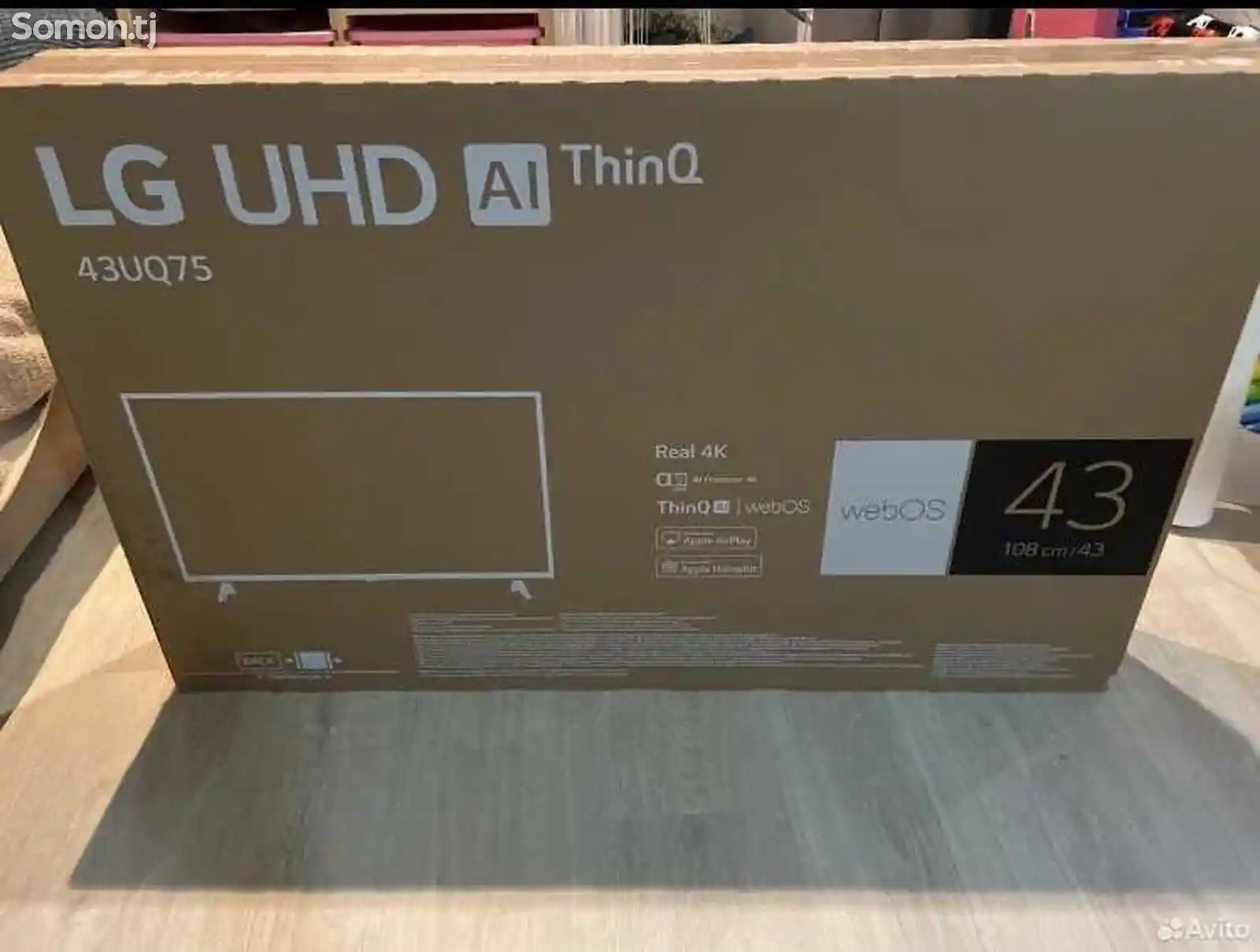 Телевизор LG43 4K UltraHD-1