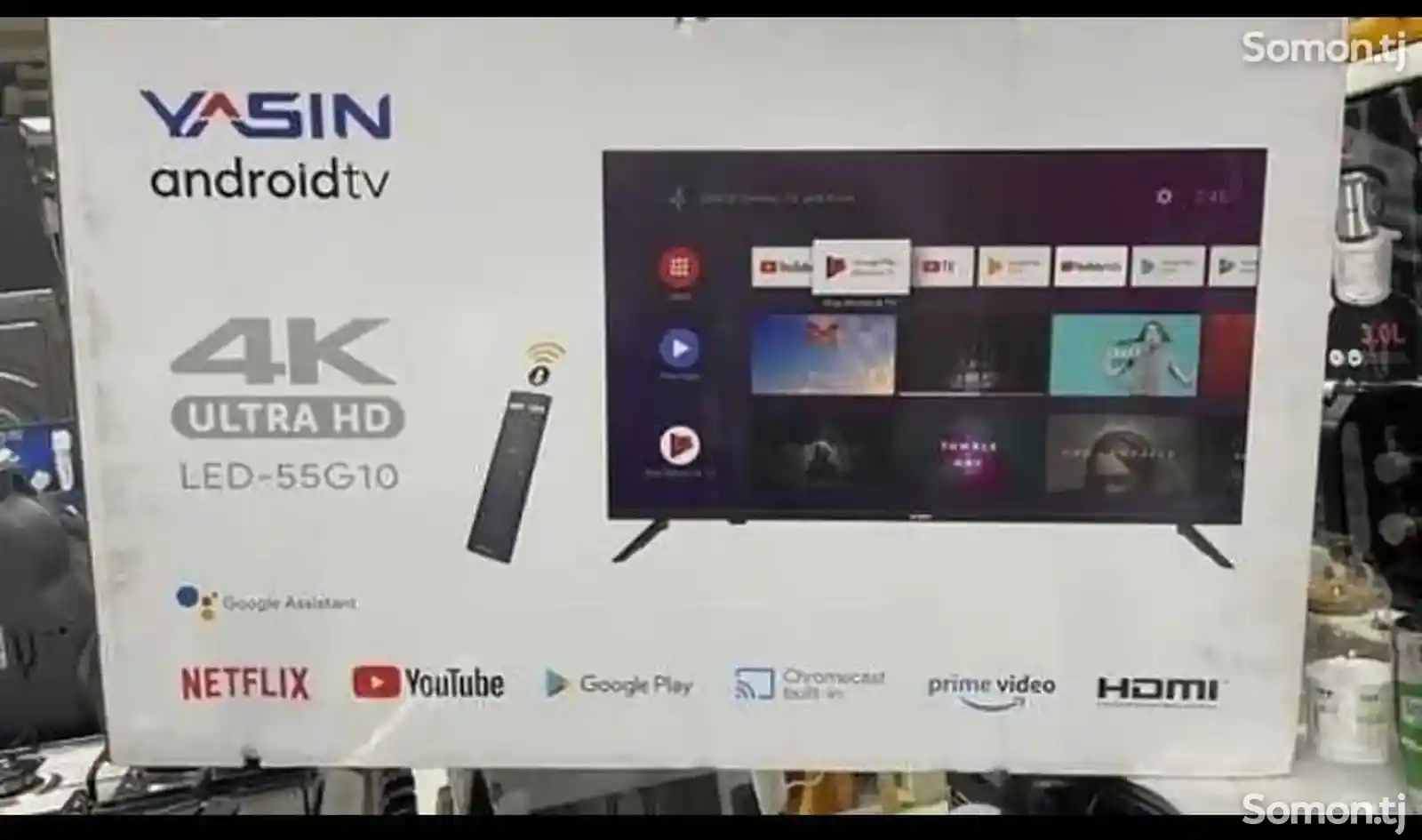 Телевизор Yasin Android TV 4k