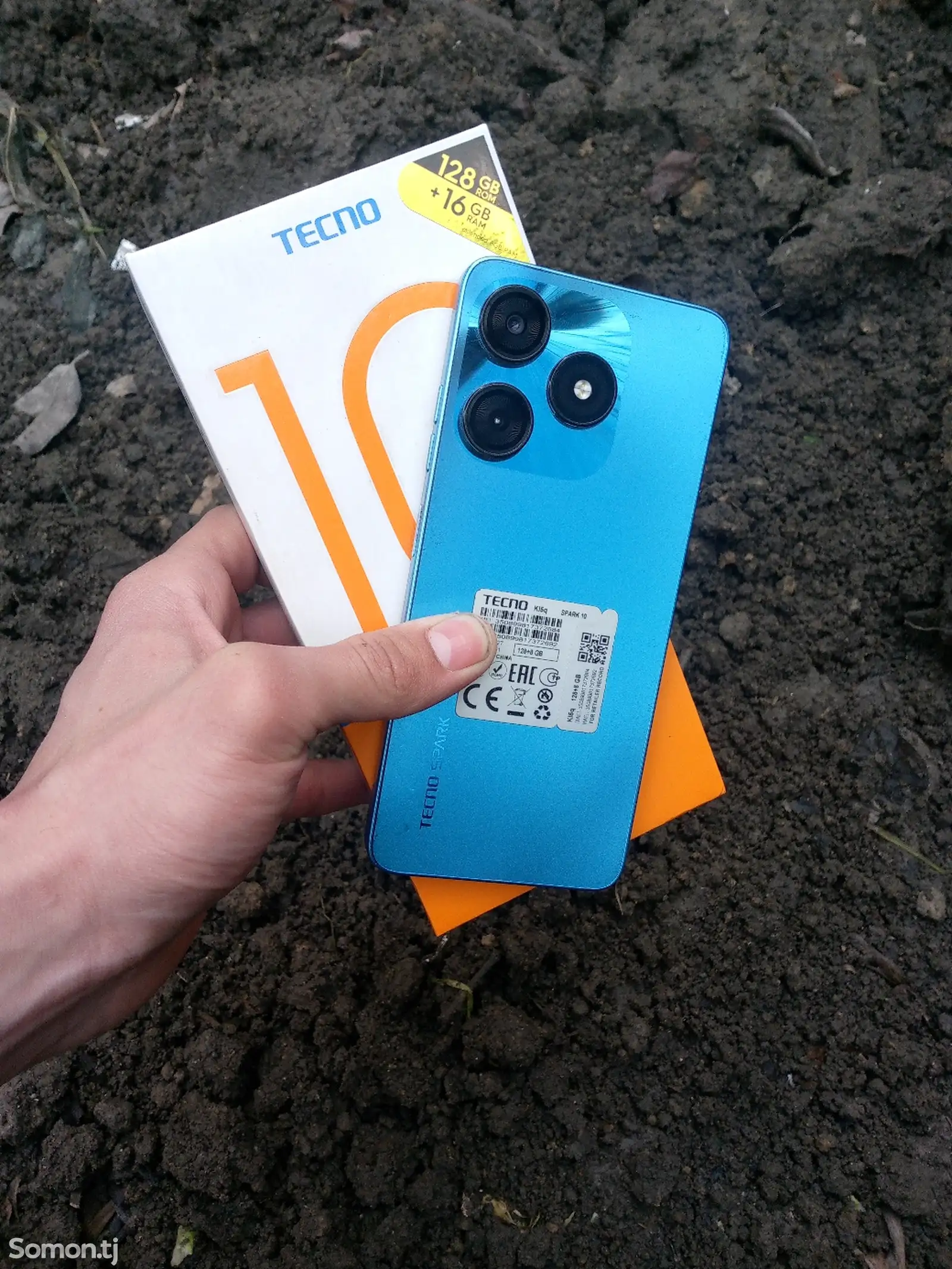 Tecno spark 10 128/8+8gb-1