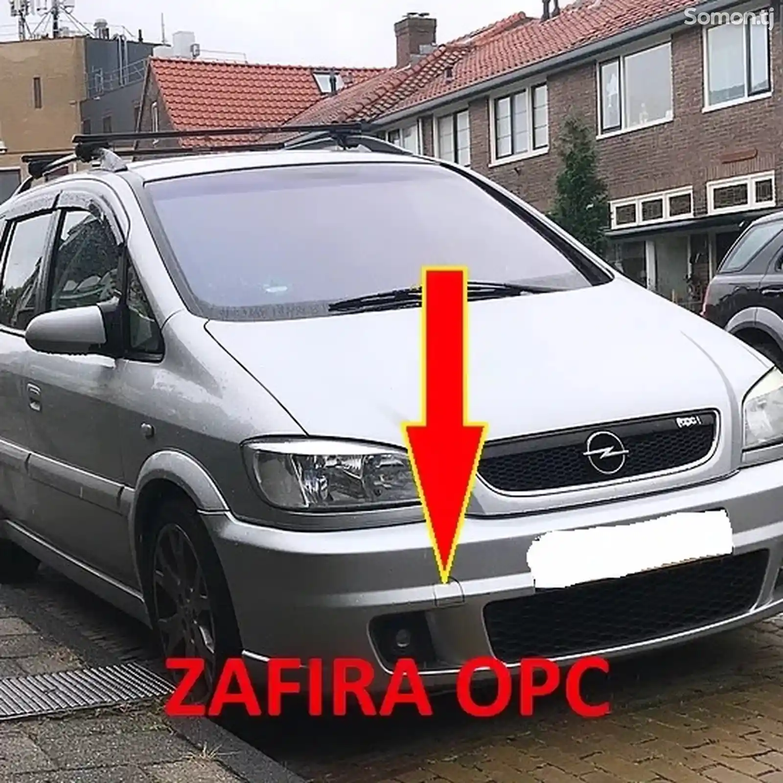 Буксировочная заглушка от Opel Zafira OPC 2006.-1