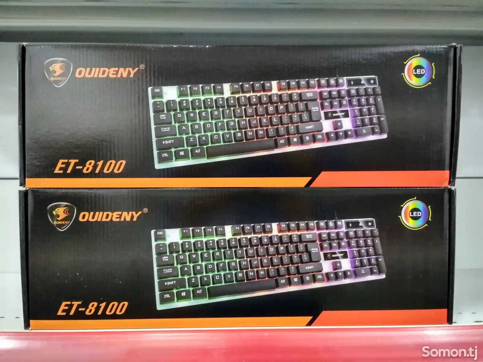Клавиатура с LED подсветкой Ouideny ET-8100-1